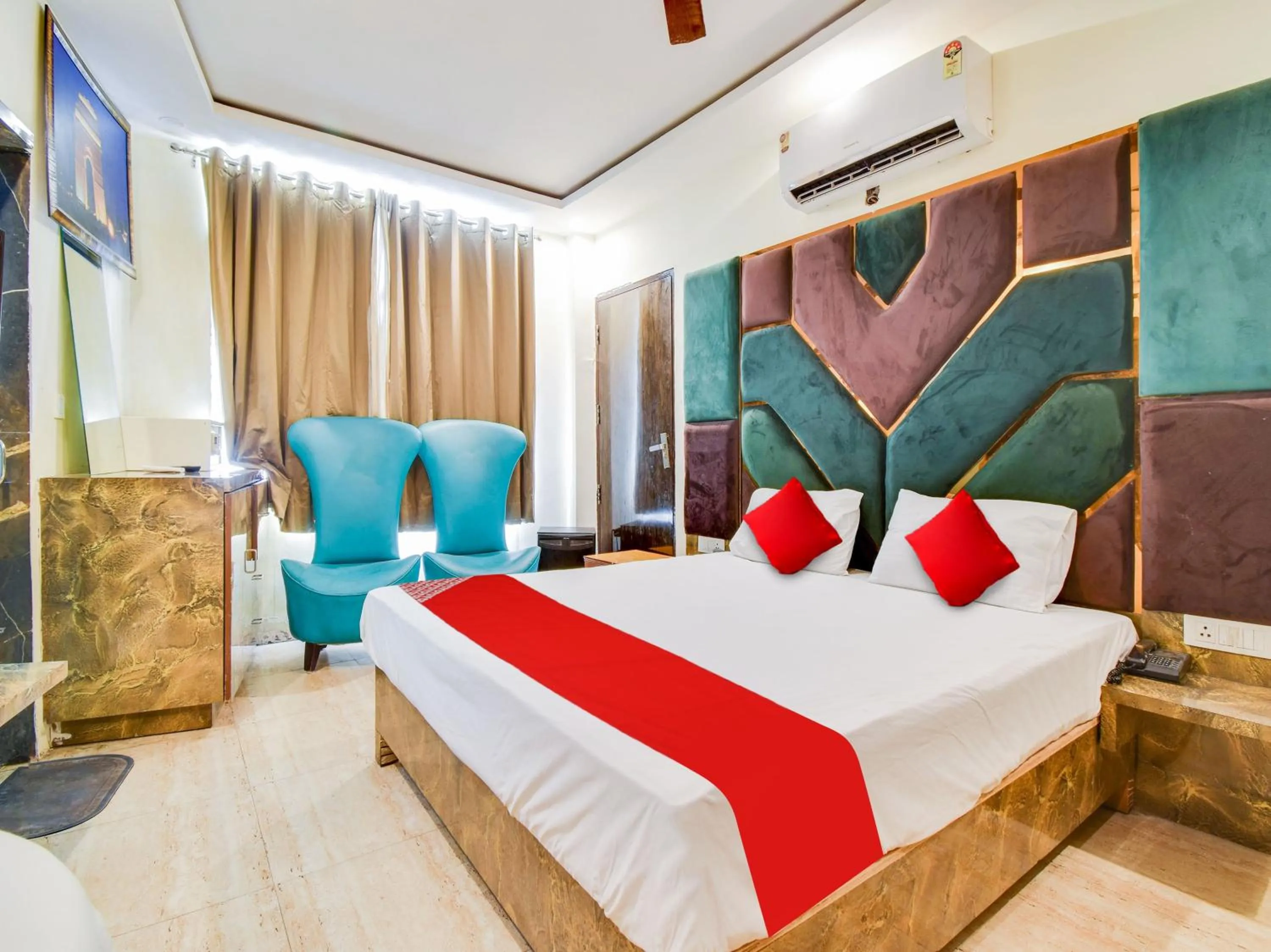 Bedroom in Hotel O Double RR