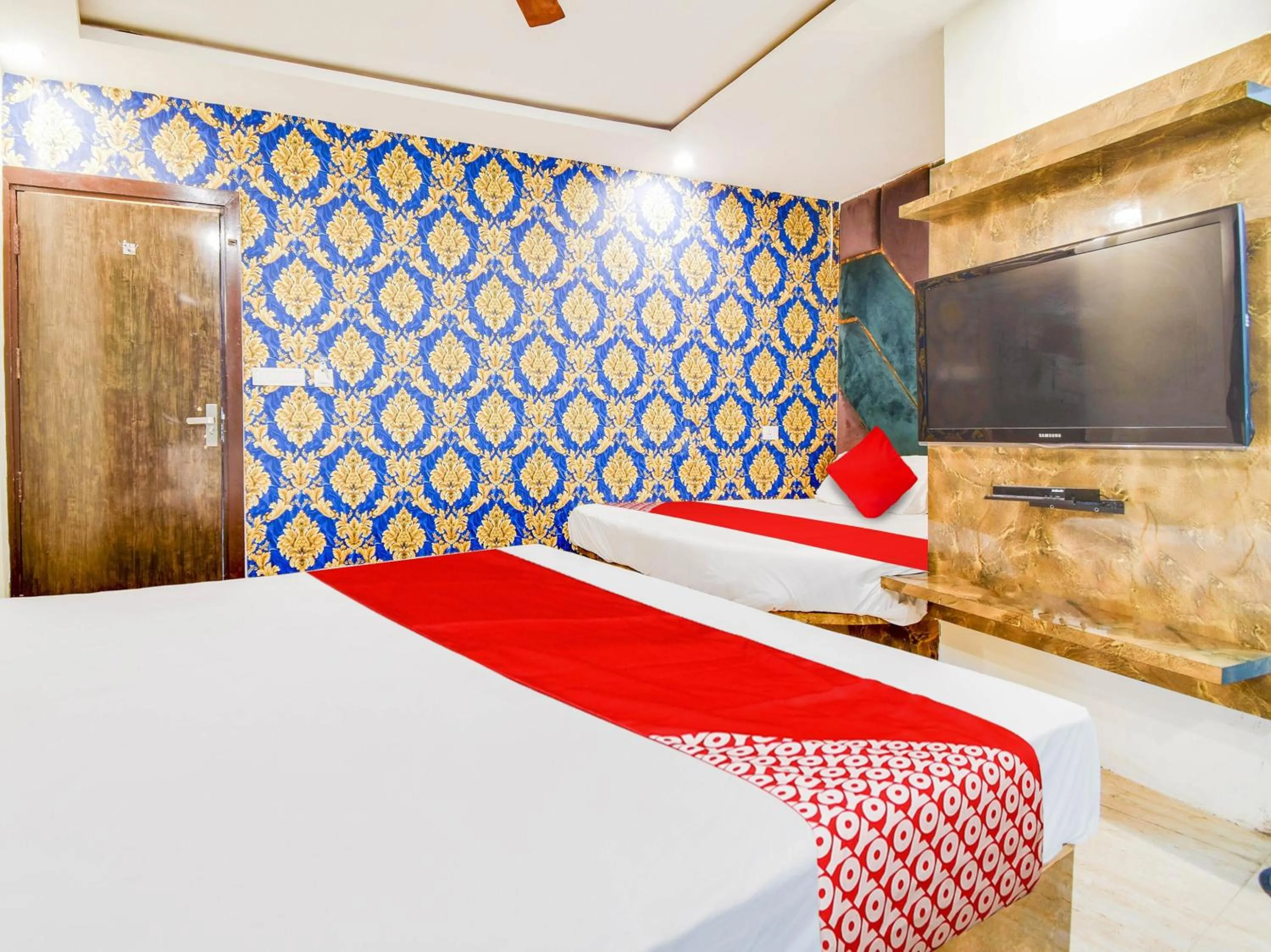 Bedroom in Hotel O Double RR