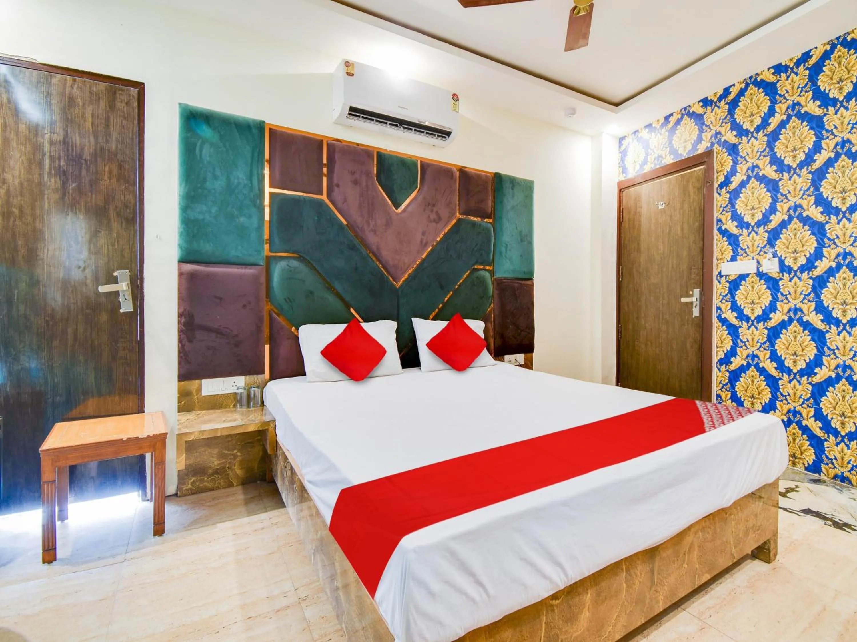 Bedroom in Hotel O Double RR