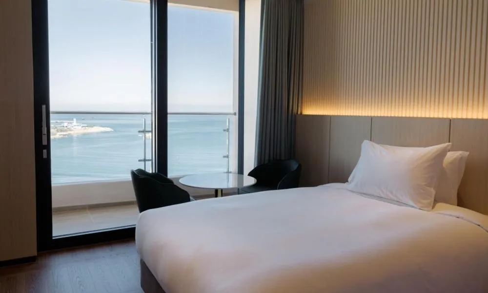 Bed in Ulsan Tanibay Hotel & Wedding