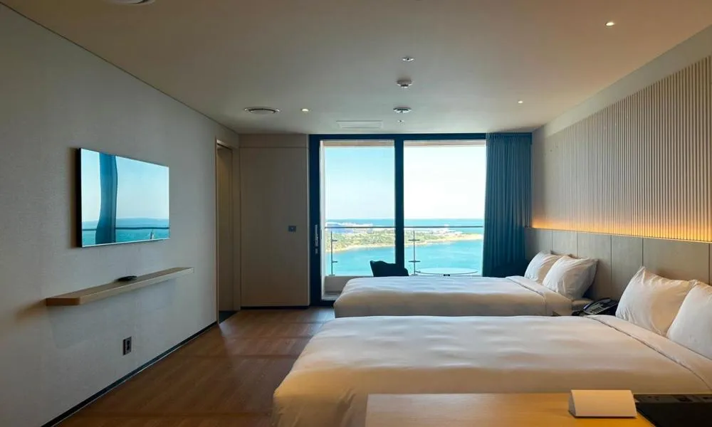 Bed in Ulsan Tanibay Hotel & Wedding