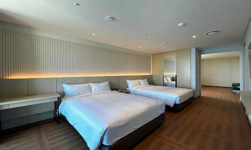 Bed in Ulsan Tanibay Hotel & Wedding Bed in Ulsan Tanibay Hotel & Wedding