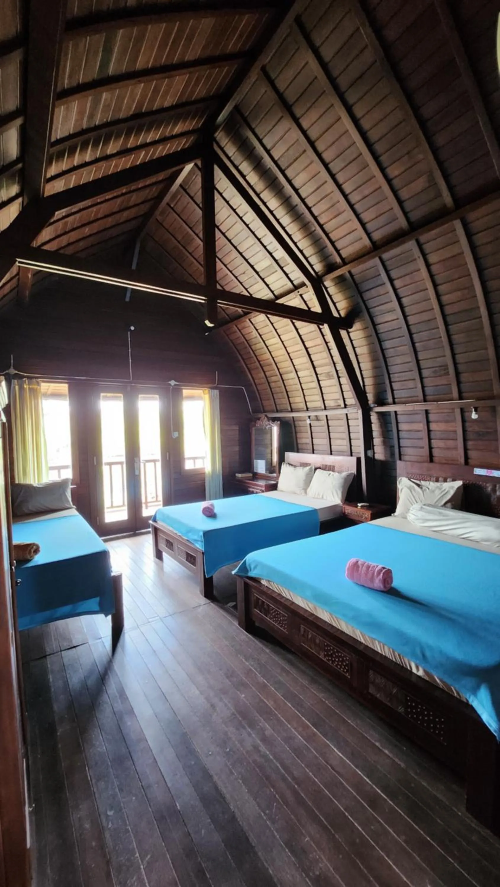 Bedroom in Suka Beach Bungalow