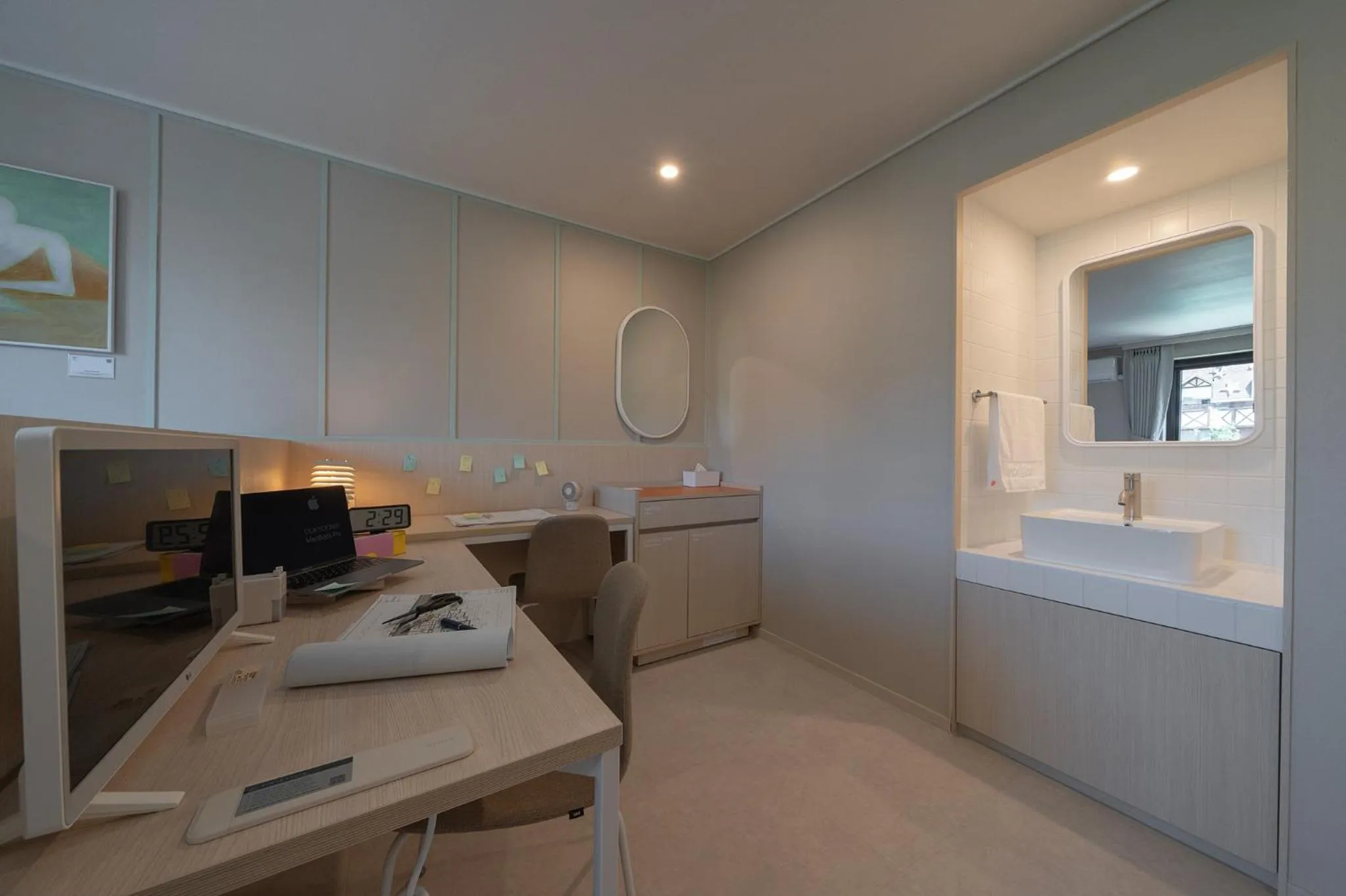 Area and facilities in Workers Hotel Ansan by Aank