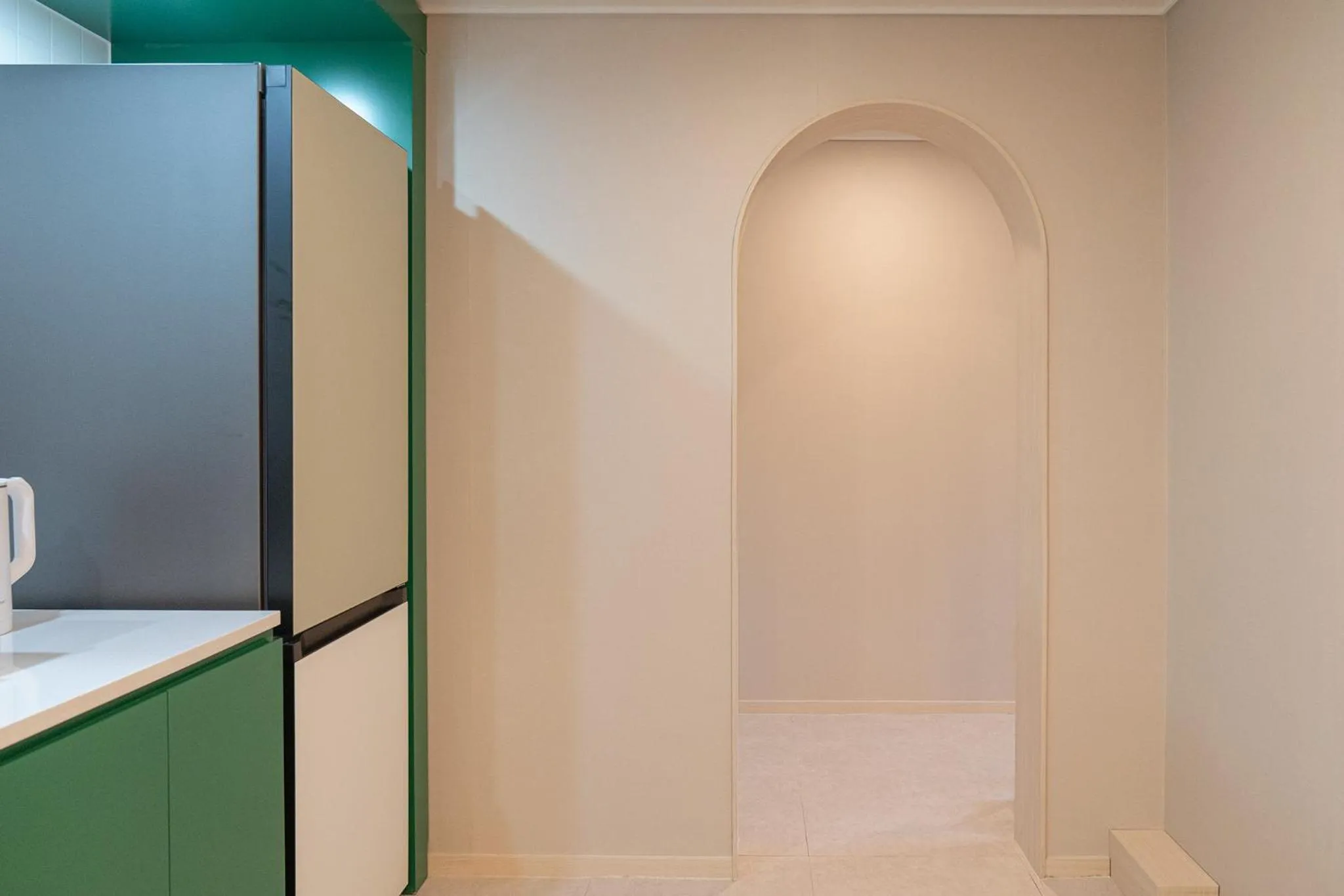 Kitchen or kitchenette in Workers Hotel Ansan by Aank