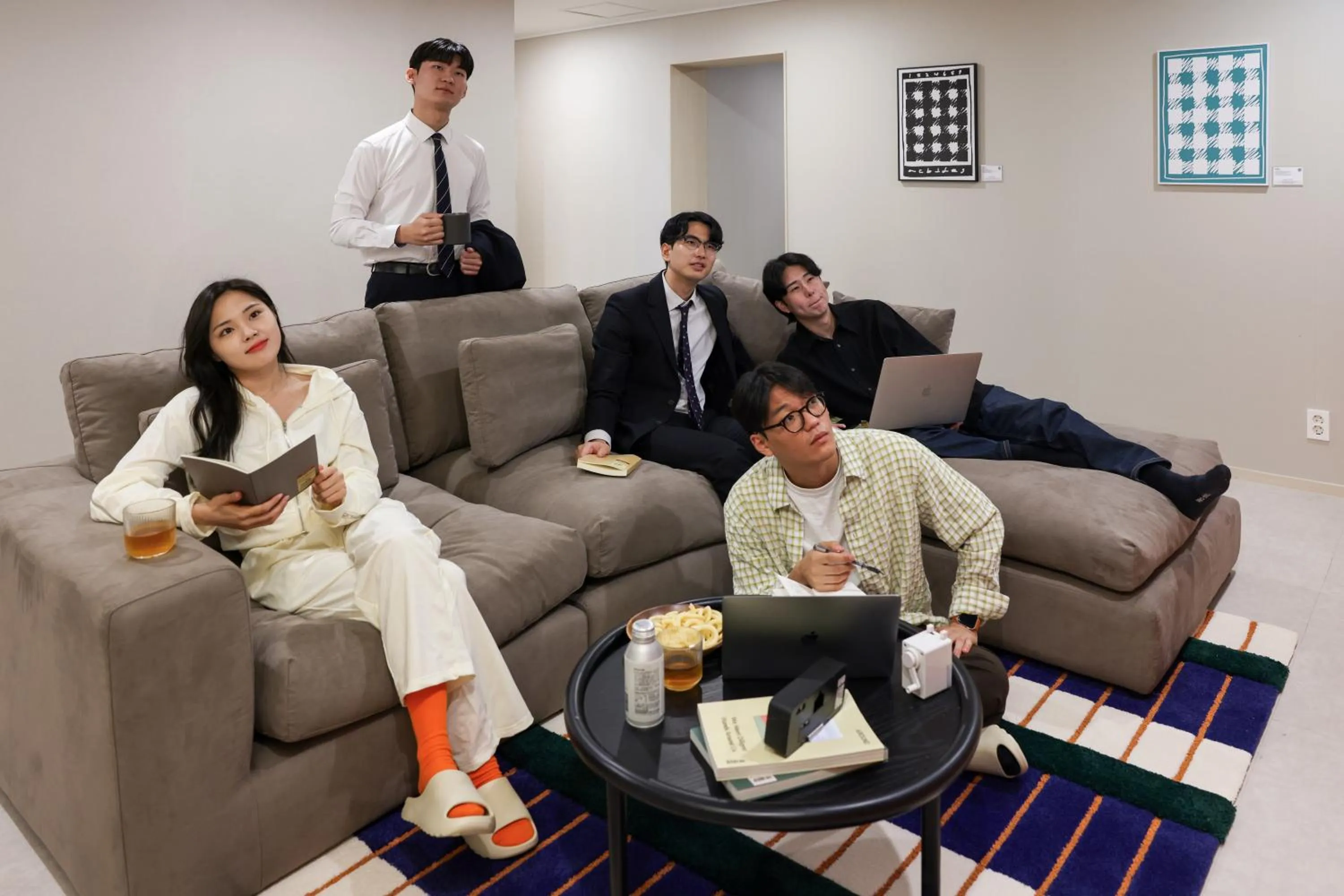 People in Workers Hotel Ansan by Aank