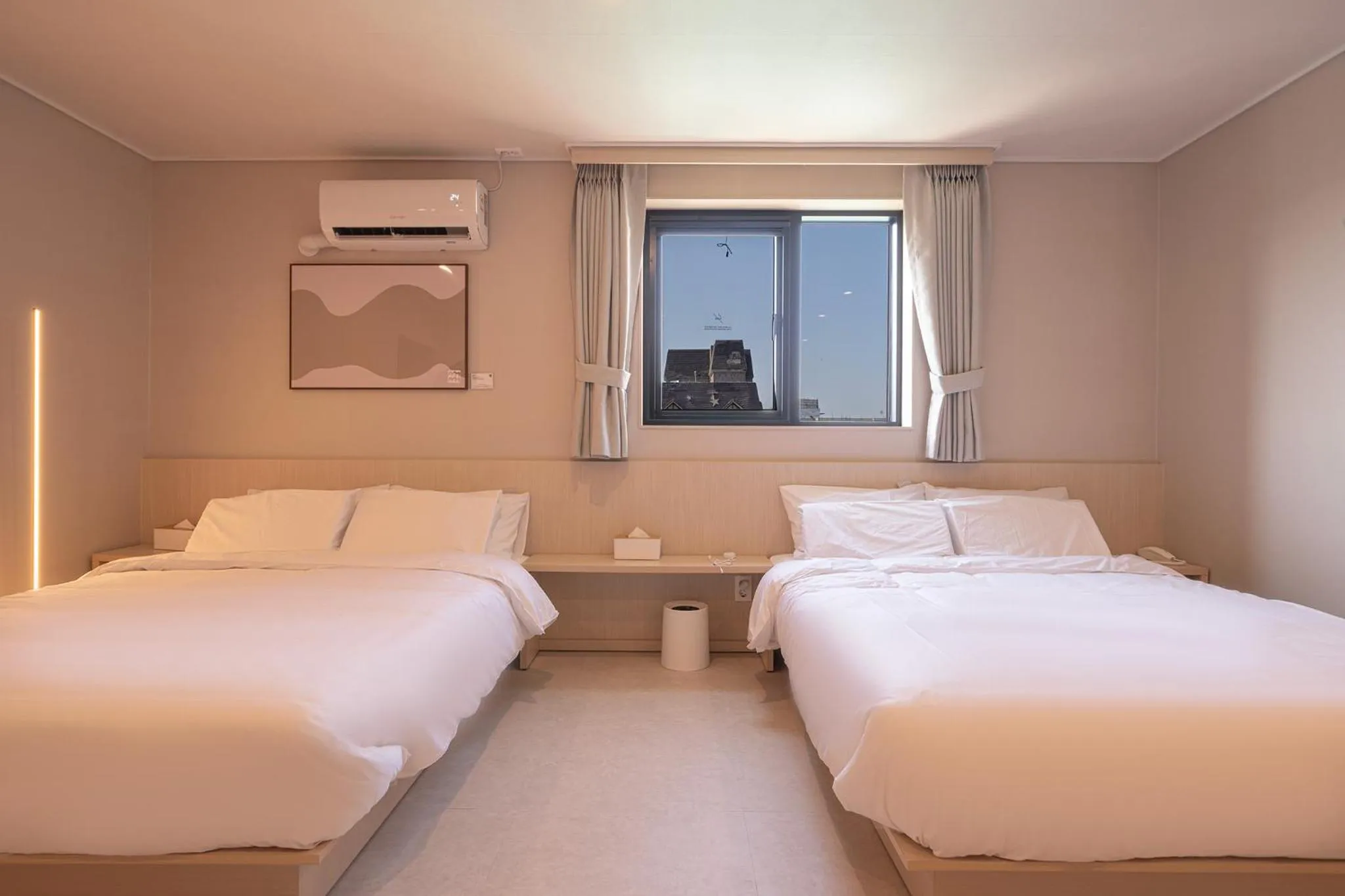 Photo of the whole room, Bed in Workers Hotel Ansan by Aank