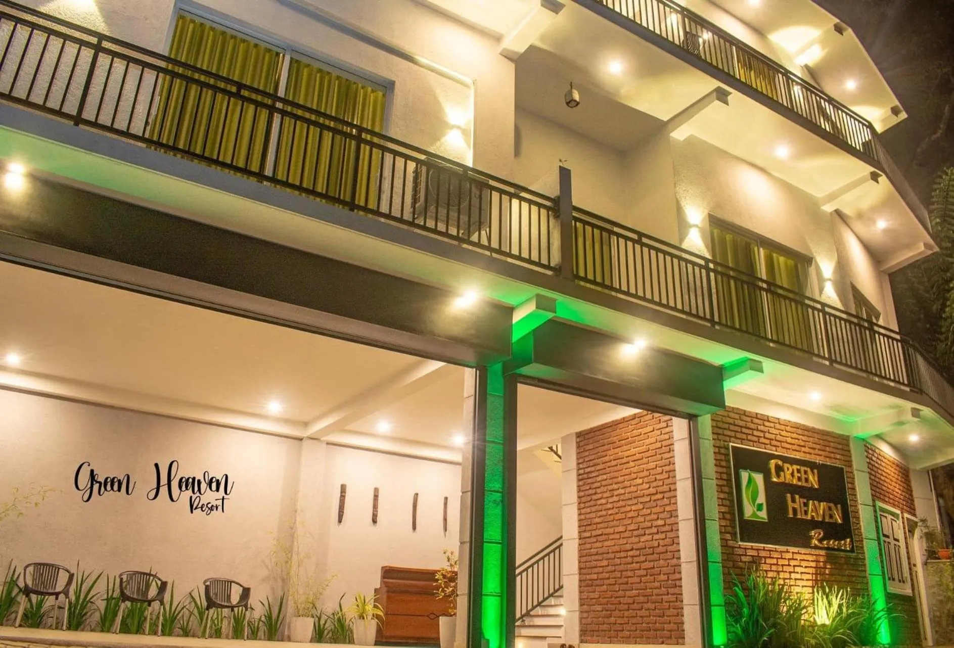 Property building in Green Heaven Resort Kandy