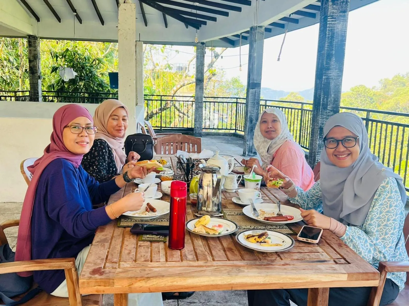 Food in Green Heaven Resort Kandy