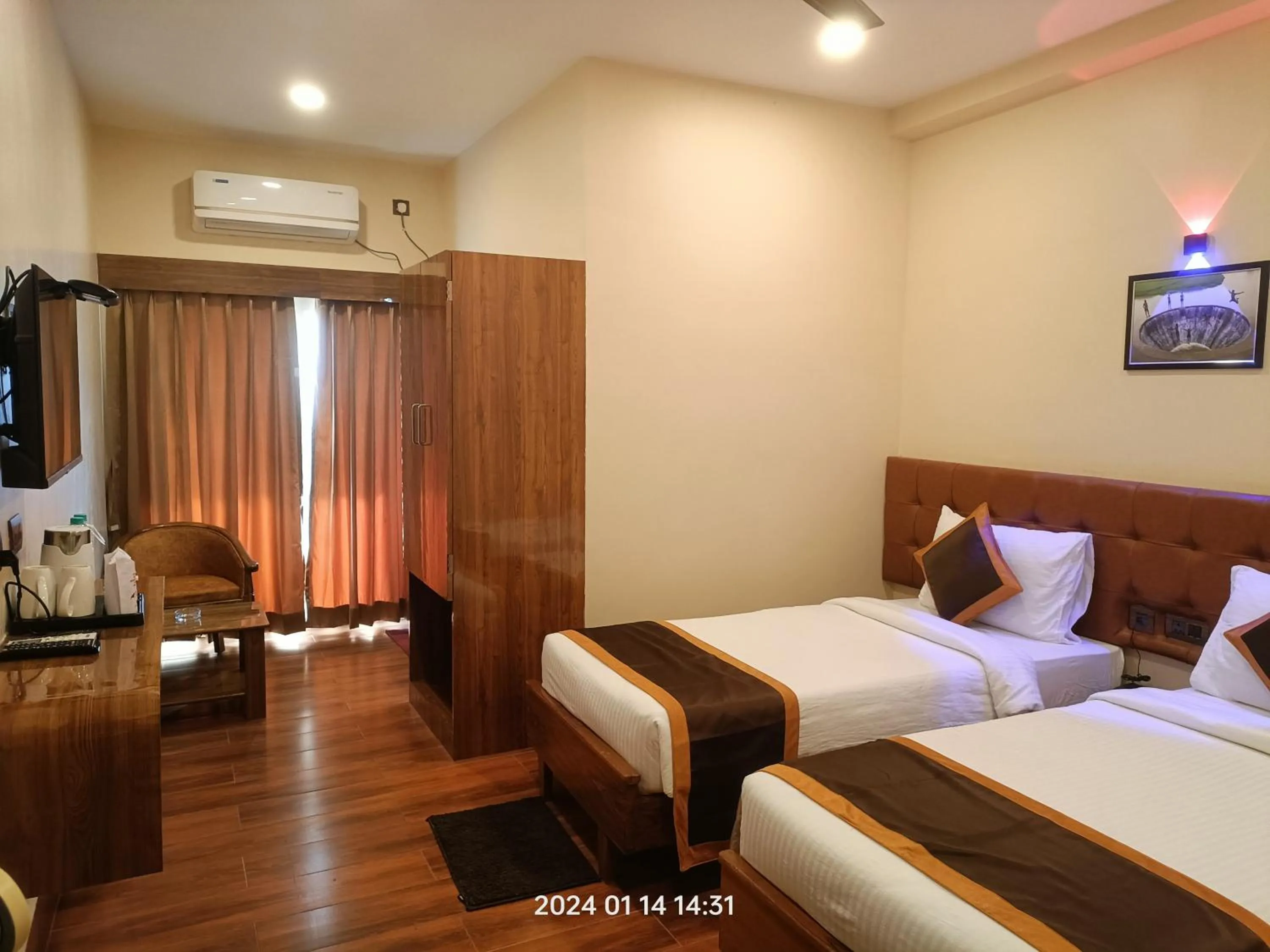 Bed in JHARNA RESORT