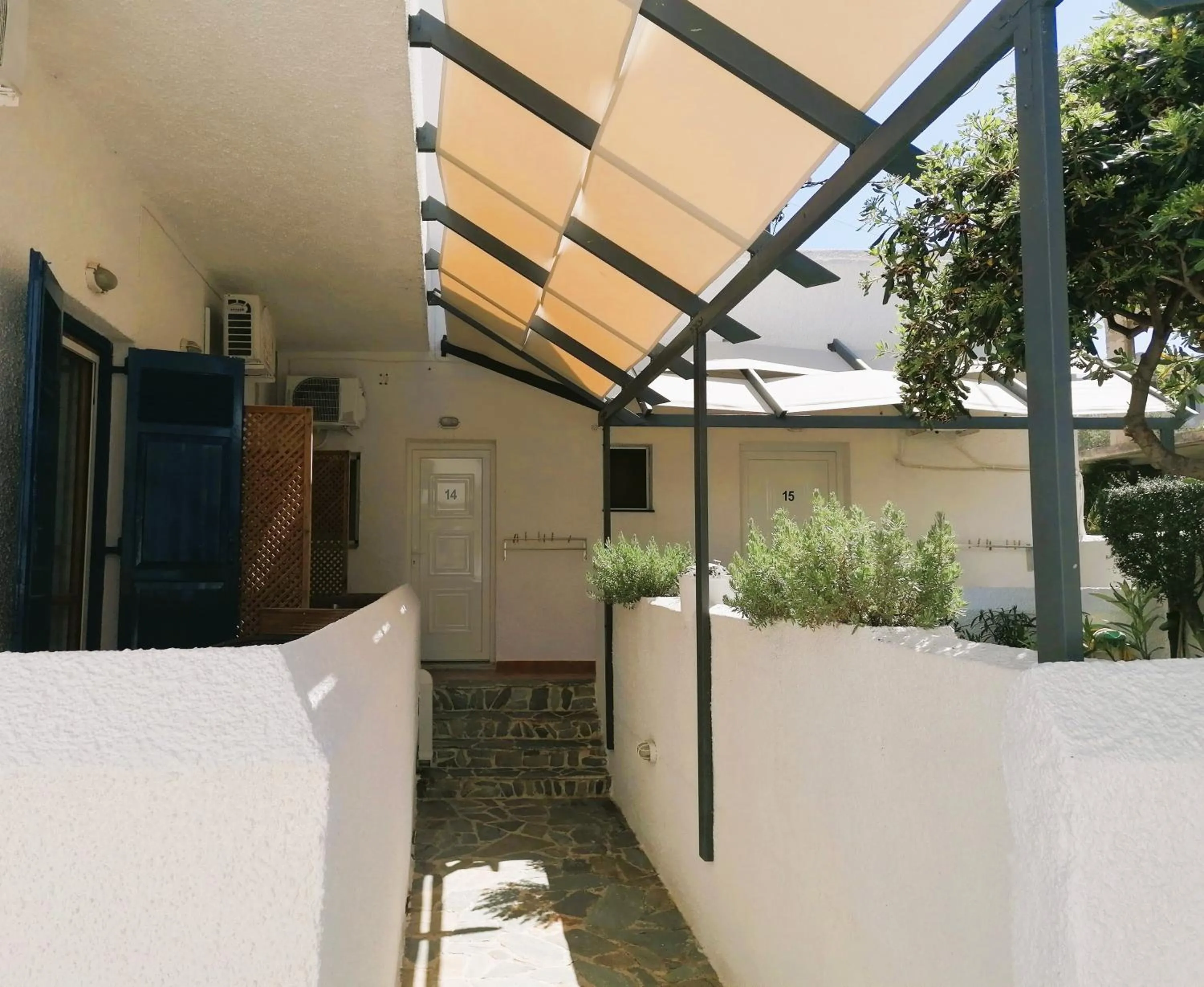 Garden in Perdika Mare Guesthouse