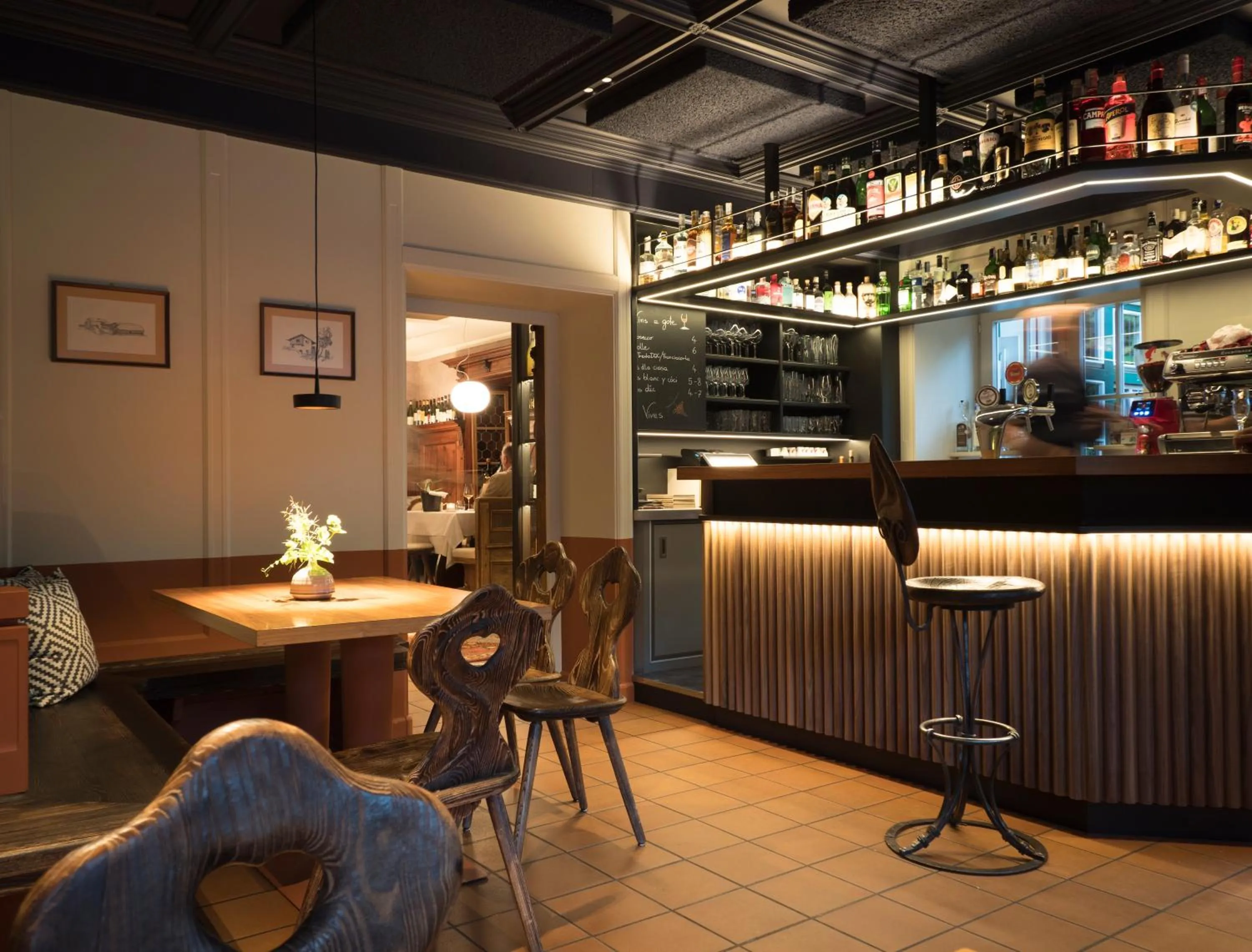 Lounge or bar in Hotel Ostaria Posta