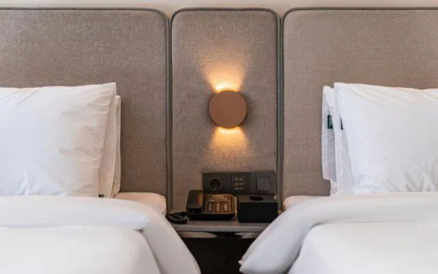 Bed in Hound Hotel Gijang Osiria