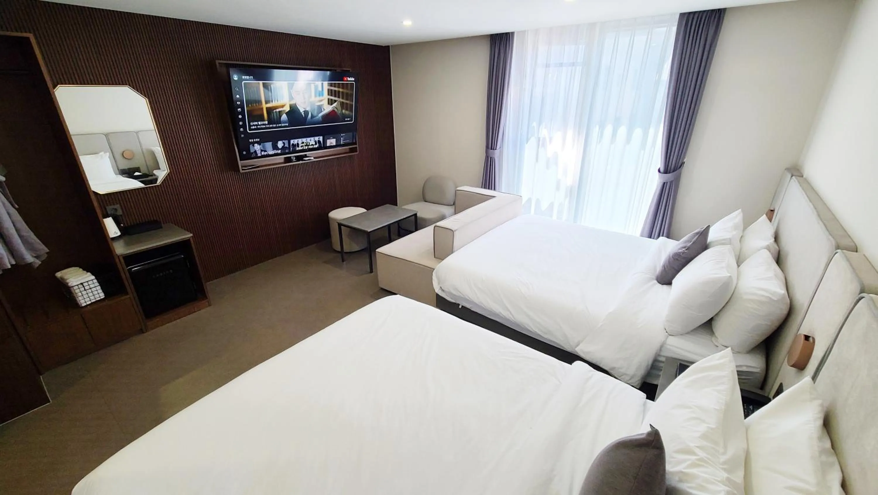 Bed in Hound Hotel Gijang Osiria