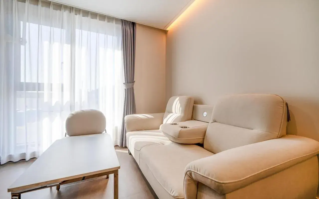 Living room in Hound Hotel Gijang Osiria Living room in Hound Hotel Gijang Osiria