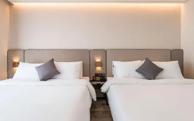 Bed in Hound Hotel Gijang Osiria Bed in Hound Hotel Gijang Osiria