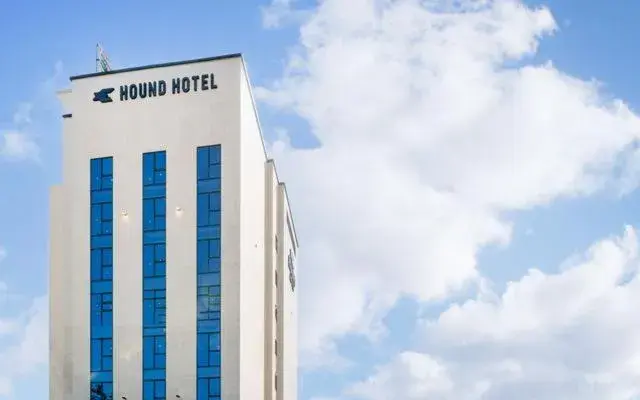 Property building in Hound Hotel Gijang Osiria Property building in Hound Hotel Gijang Osiria