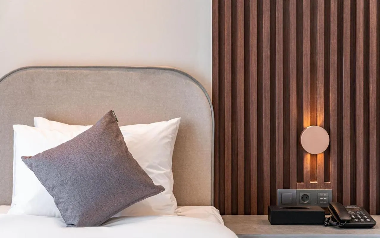 Bed in Hound Hotel Gijang Osiria