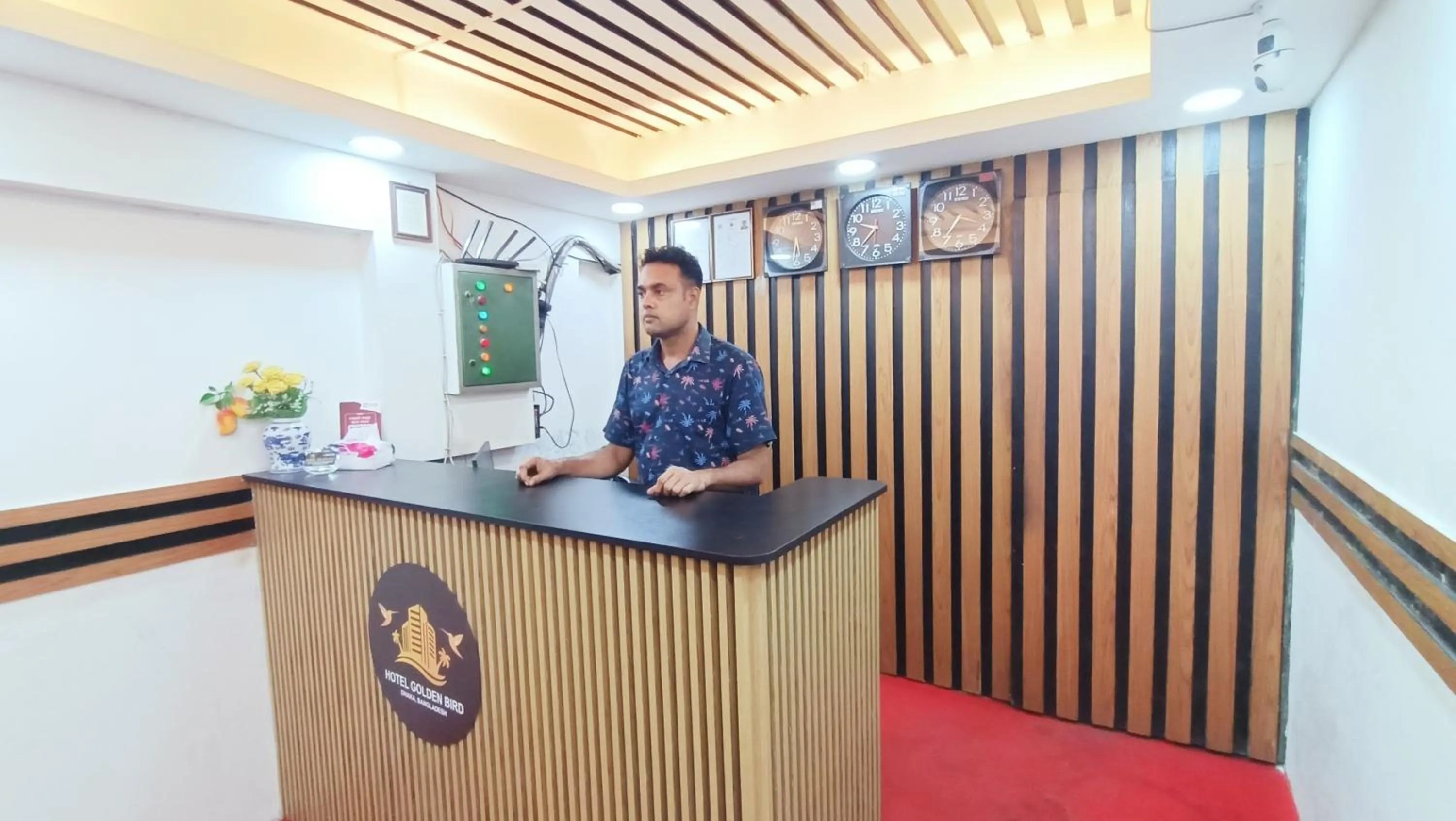 Staff in Hotel Golden Bird