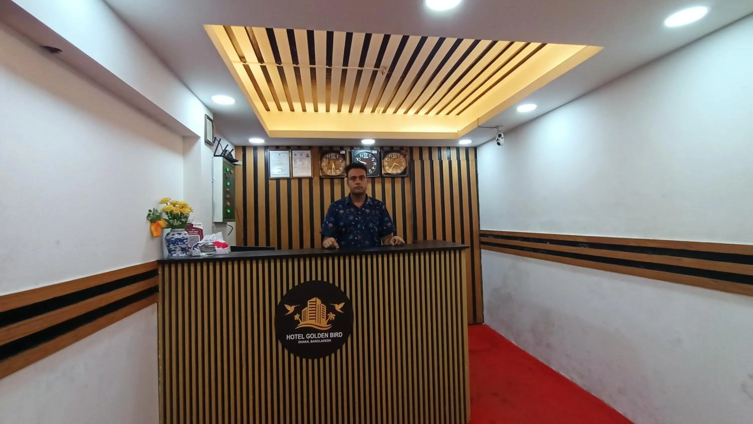 Staff in Hotel Golden Bird