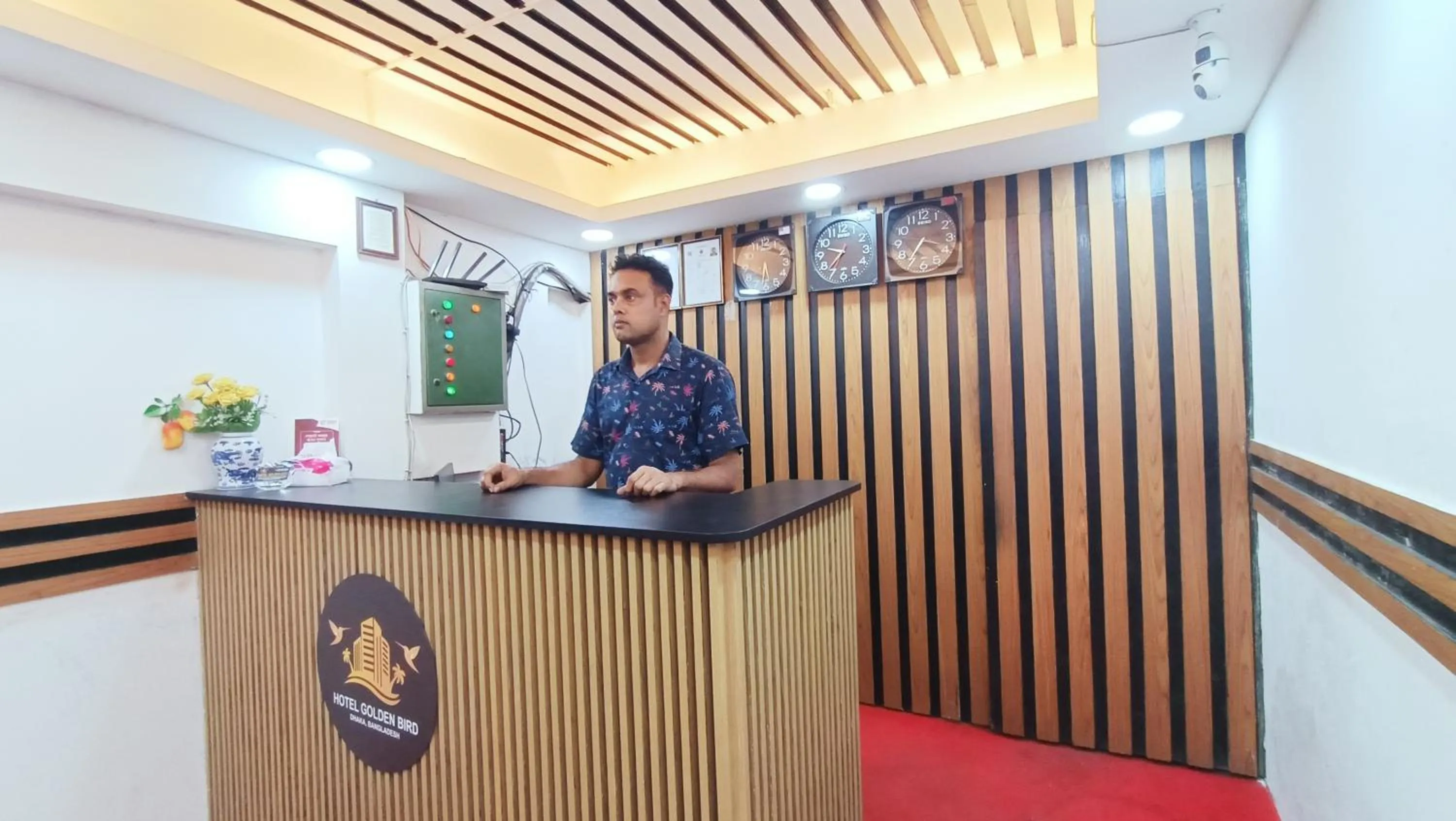 Staff in Hotel Golden Bird