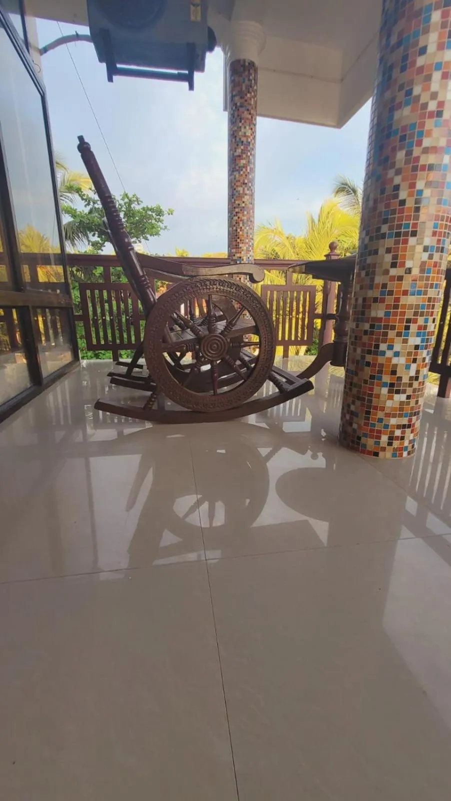 Balcony/Terrace in tippys beach resort