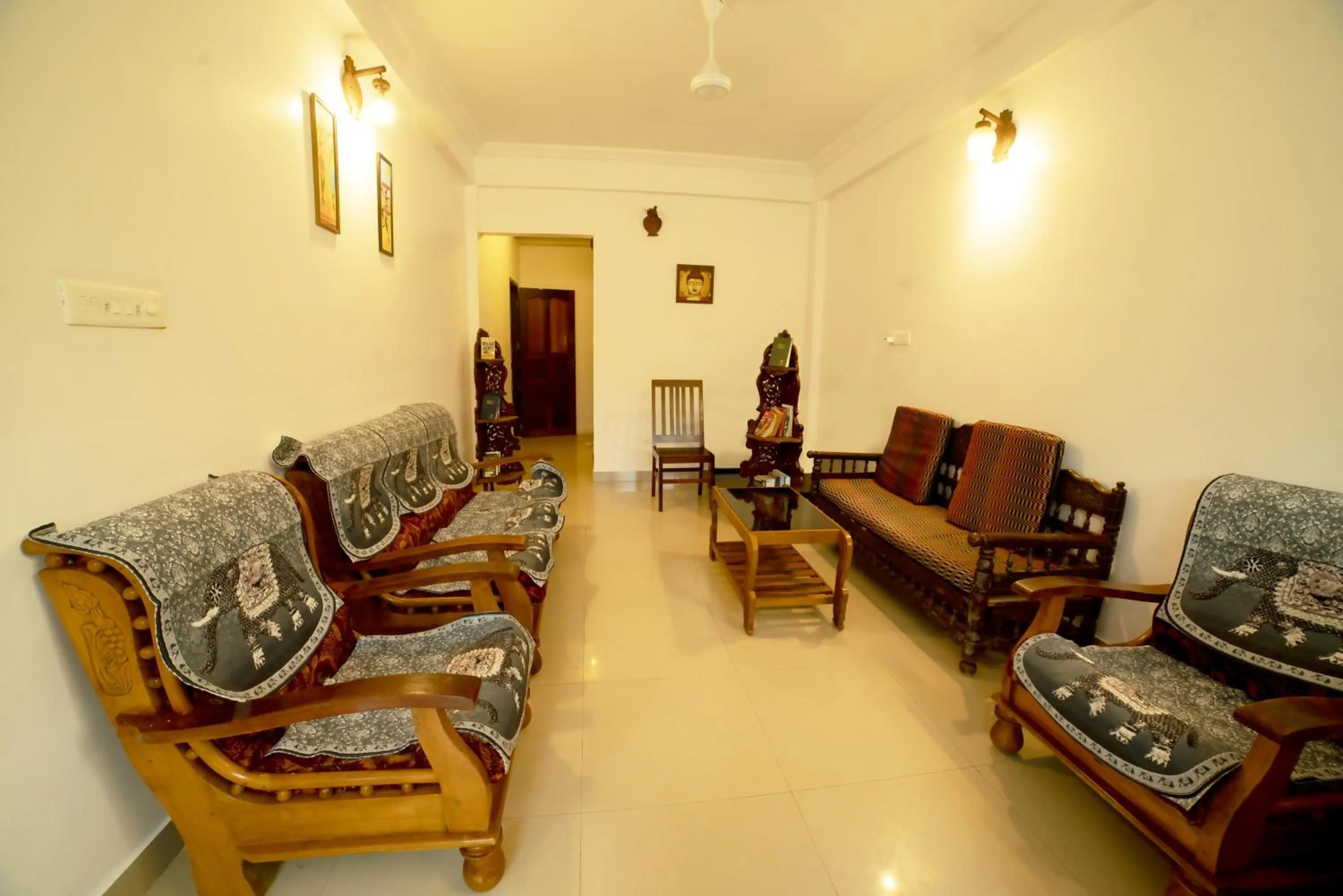 Seating area in tippys beach resort