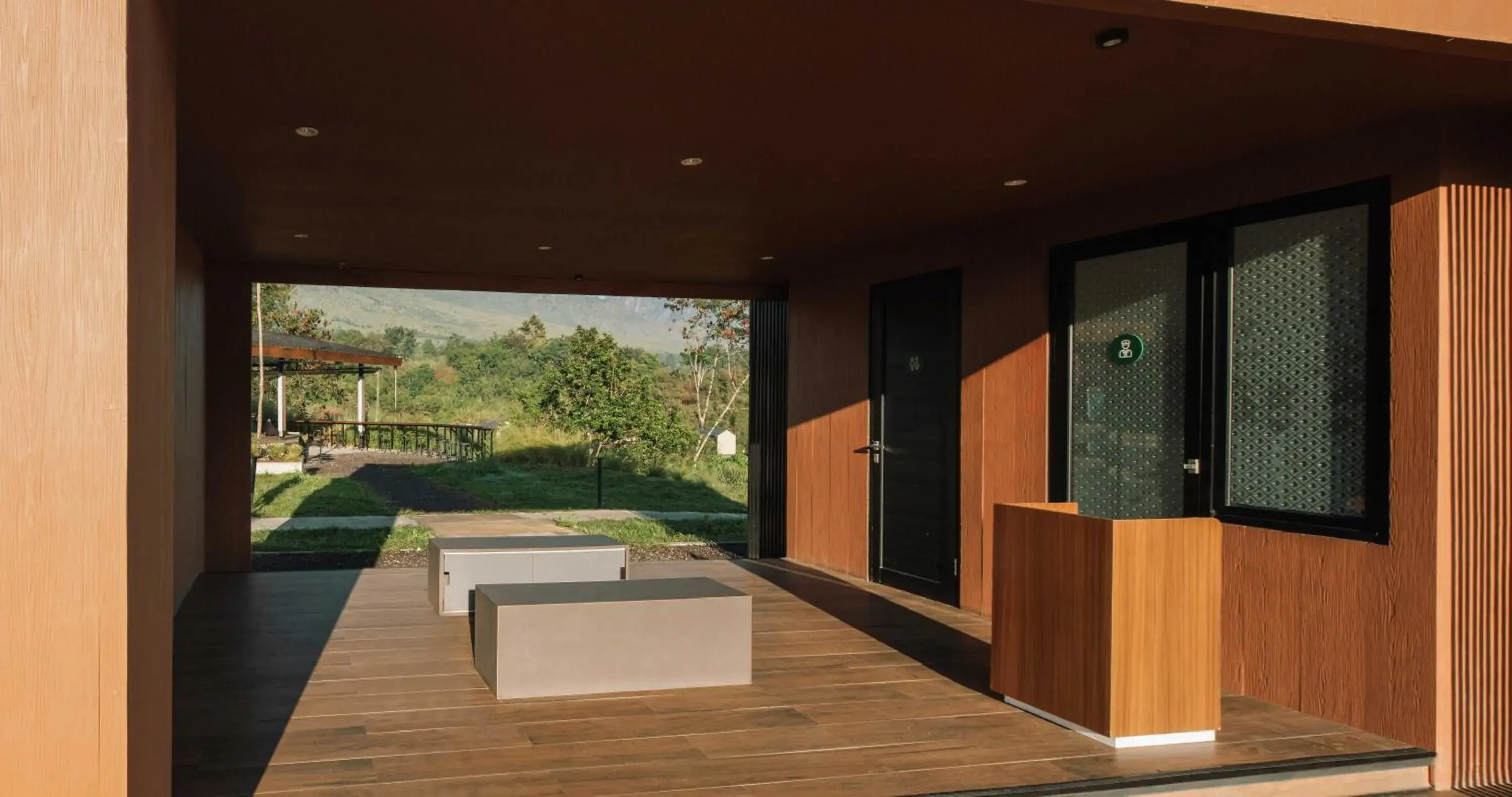 Lobby or reception in Bobocabin Gunung Rinjani, Lombok Lobby or reception in Bobocabin Gunung Rinjani, Lombok