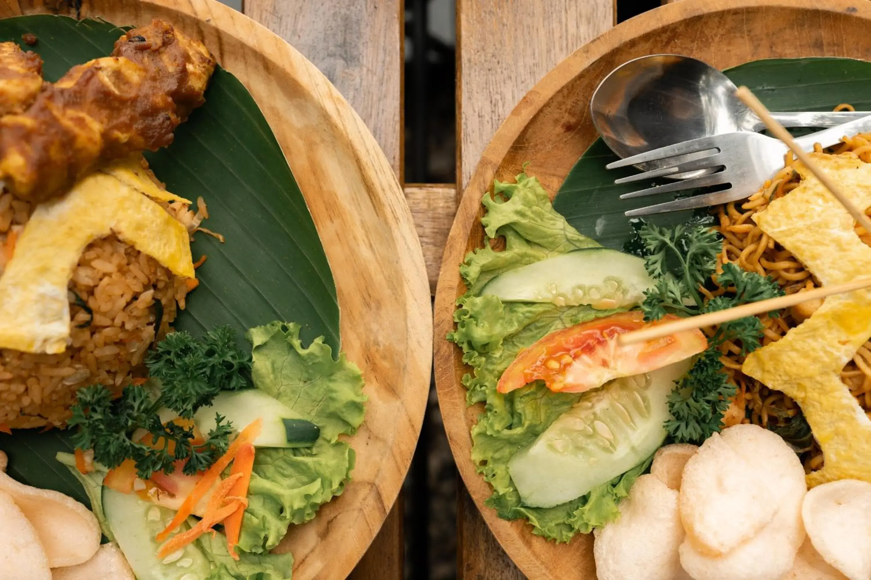 Breakfast in Bobocabin Gunung Rinjani, Lombok Breakfast in Bobocabin Gunung Rinjani, Lombok