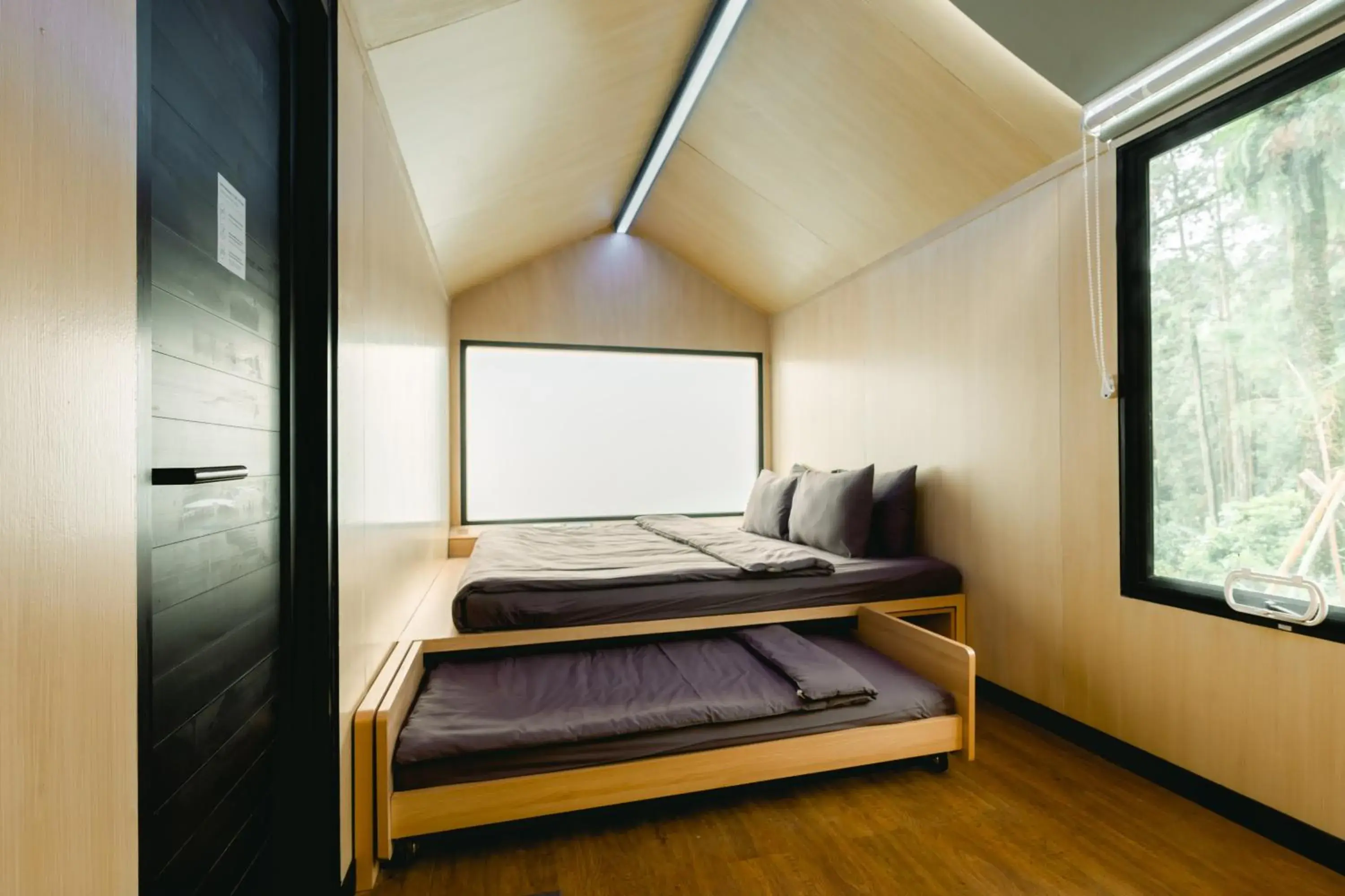 Bed in Bobocabin Gunung Rinjani, Lombok Bed in Bobocabin Gunung Rinjani, Lombok