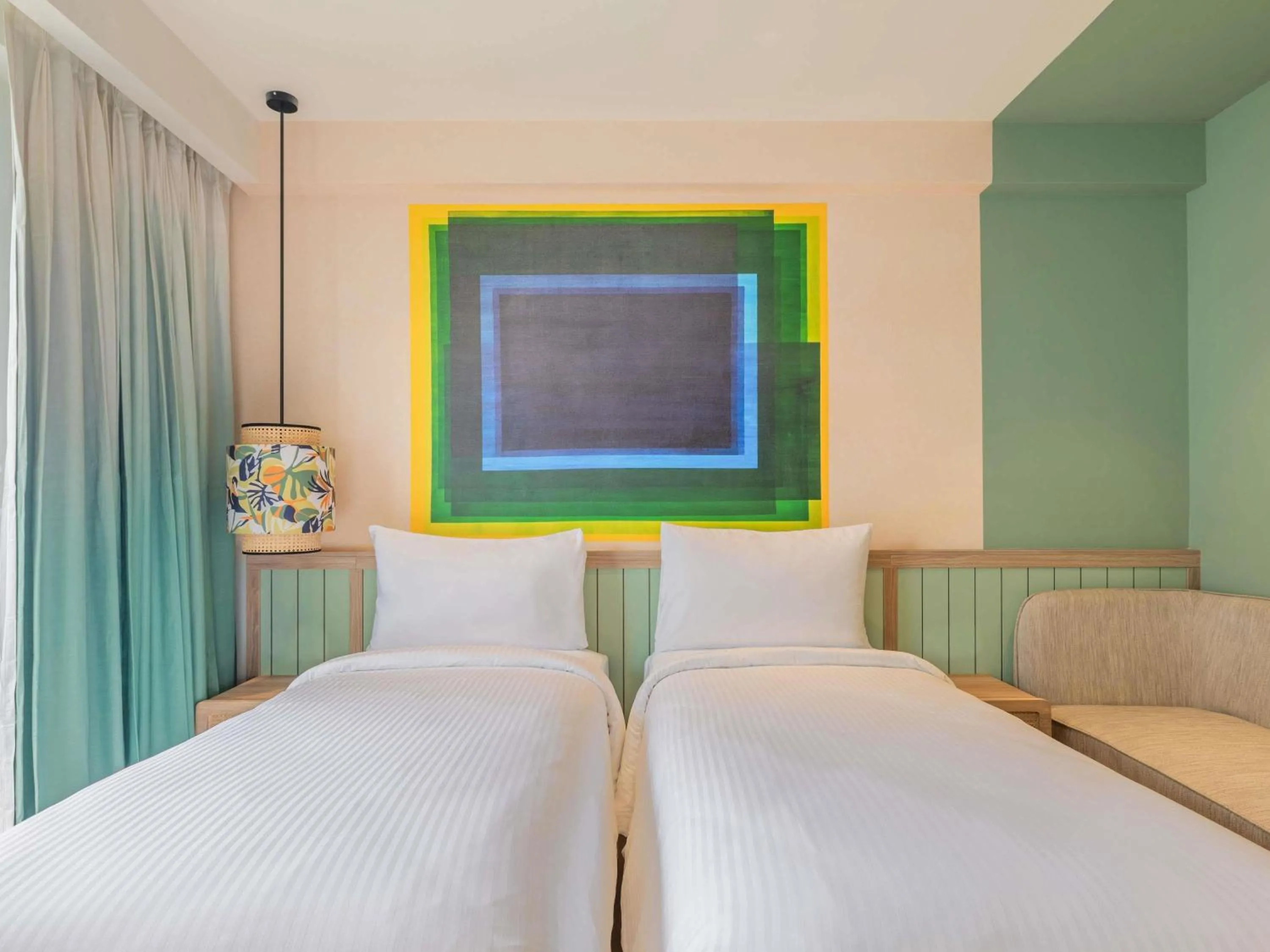 Bedroom, Bed in ibis Styles Goa Vagator - An Accor Brand