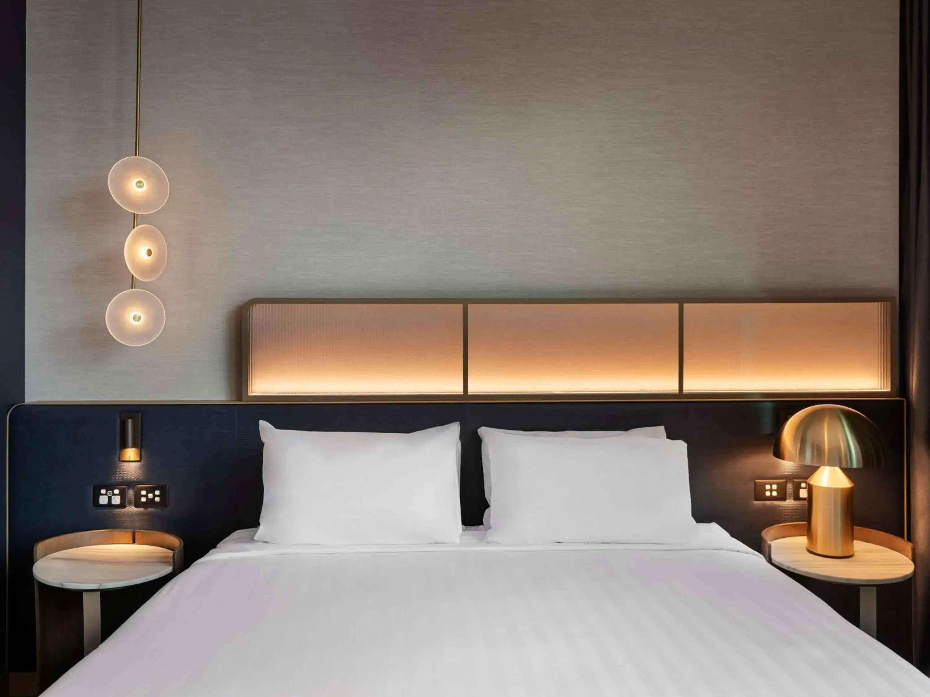 Bed in Pullman Auckland Airport Bed in Pullman Auckland Airport