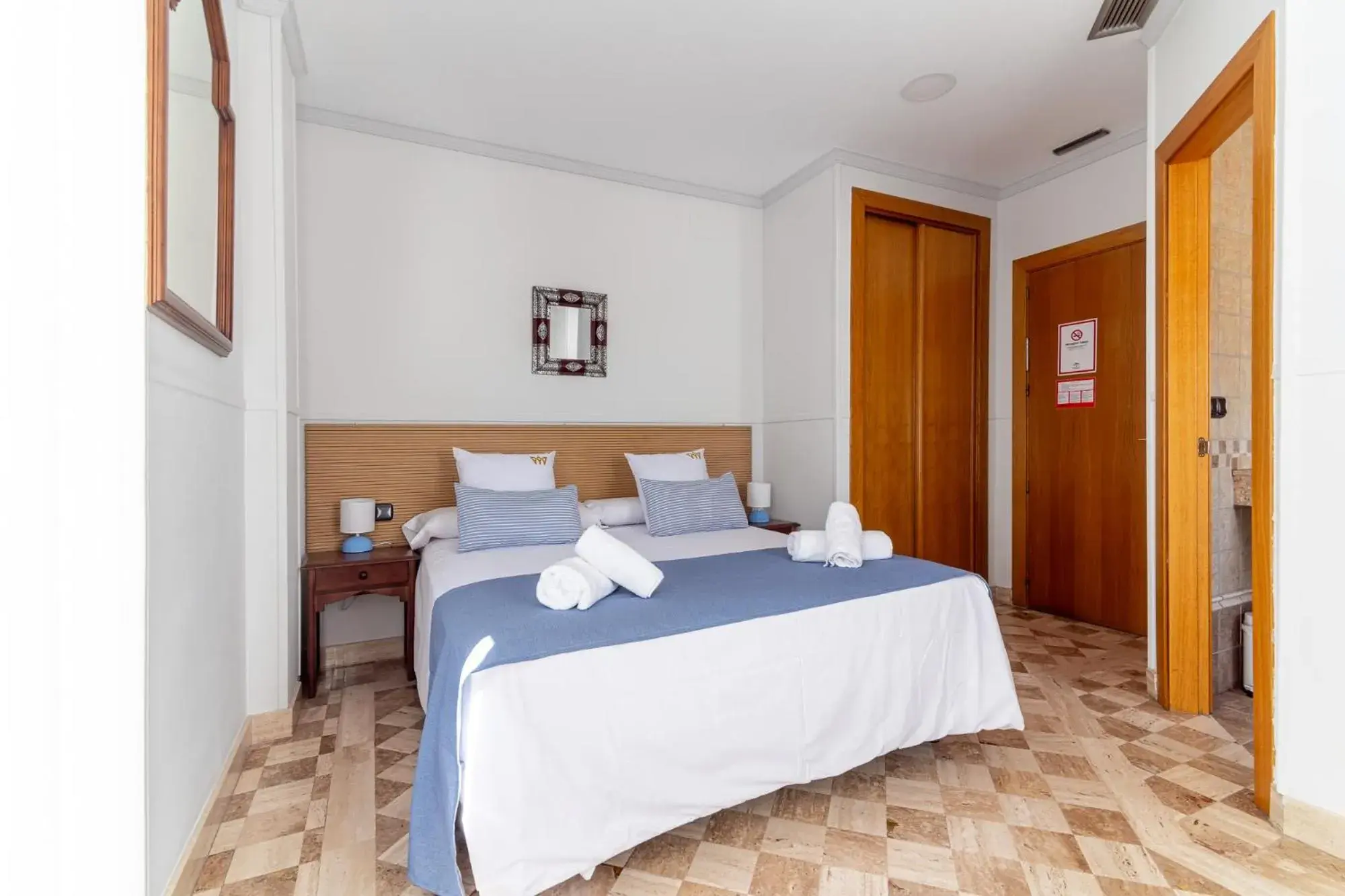 Superior Double or Twin Room with Terrace in Hotel Reina Mora Superior Double or Twin Room with Terrace in Hotel Reina Mora