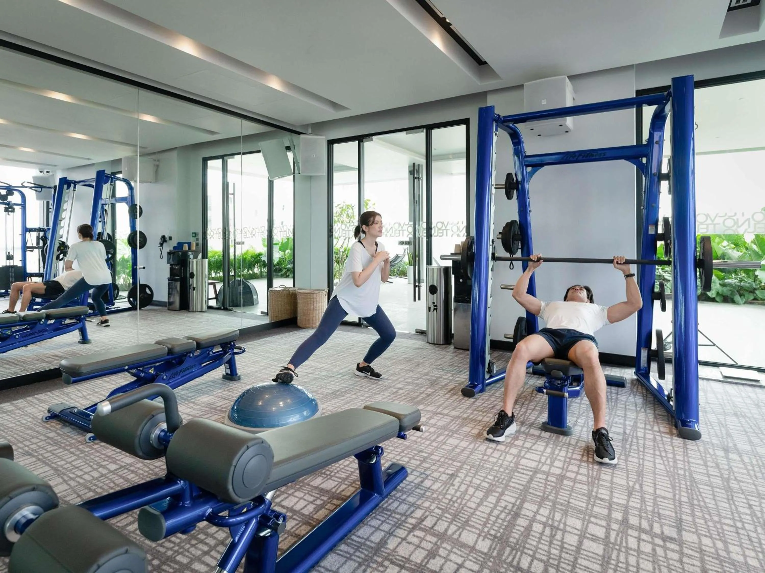 Fitness centre/facilities in Novotel Phnom Penh BKK 1