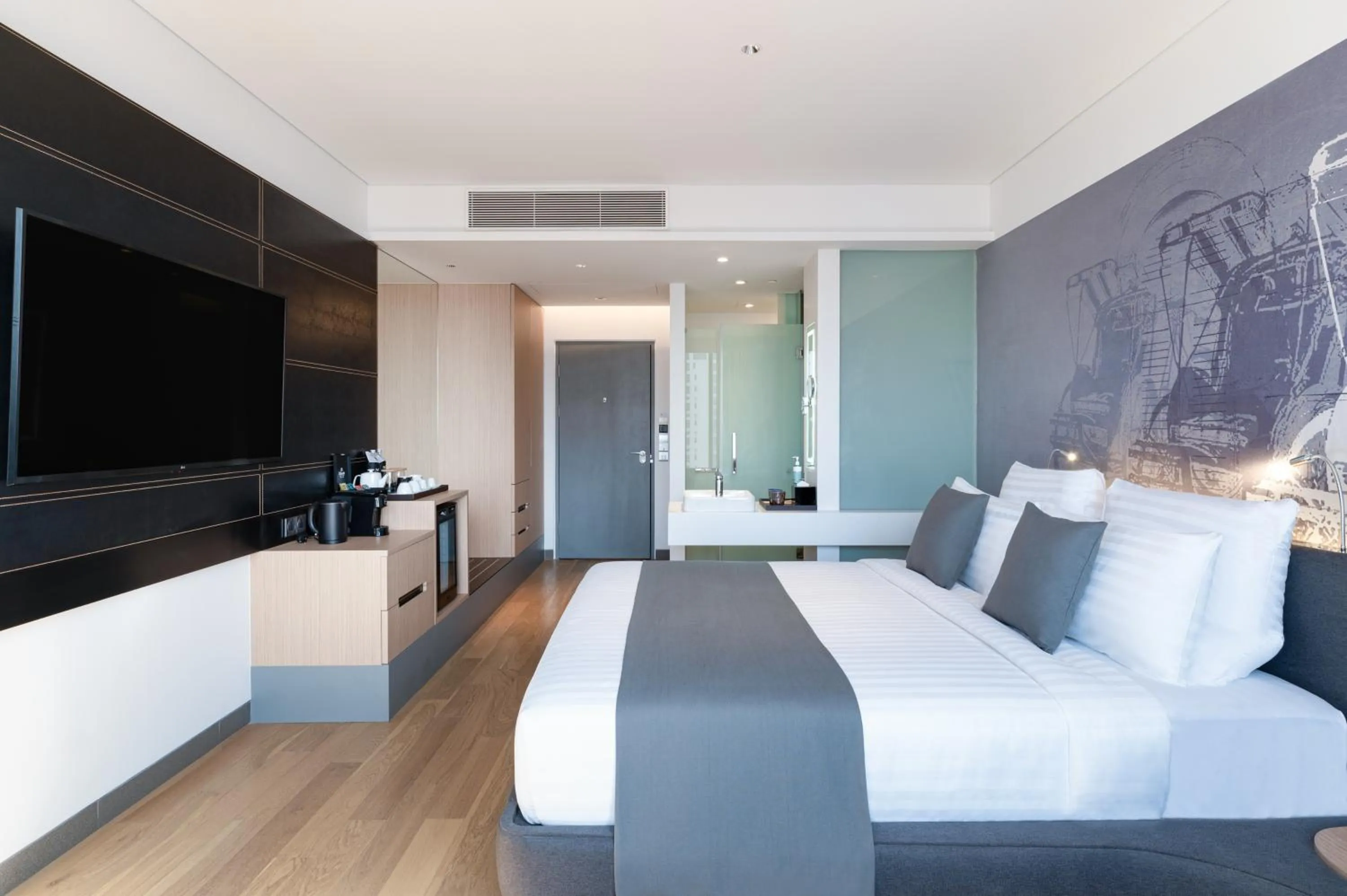 Bedroom, Bed in Novotel Phnom Penh BKK 1