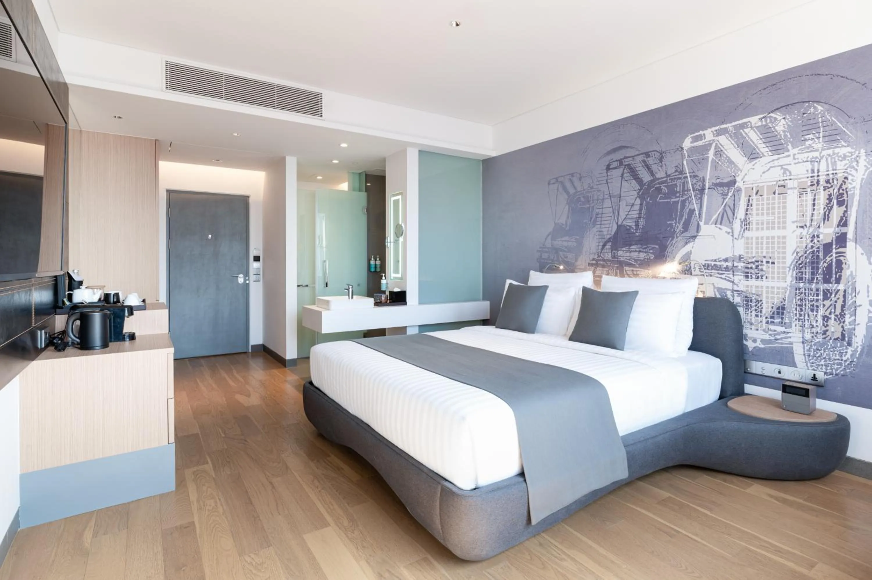 Bedroom, Bed in Novotel Phnom Penh BKK 1