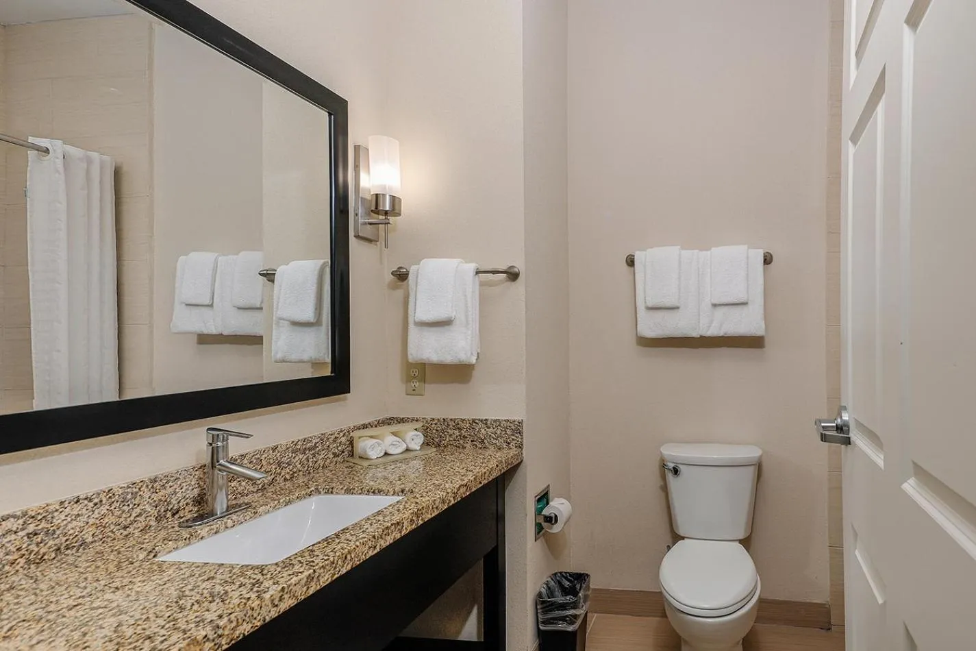 Toilet in Holiday Inn Express & Suites Houston Northwest-Brookhollow by IHG