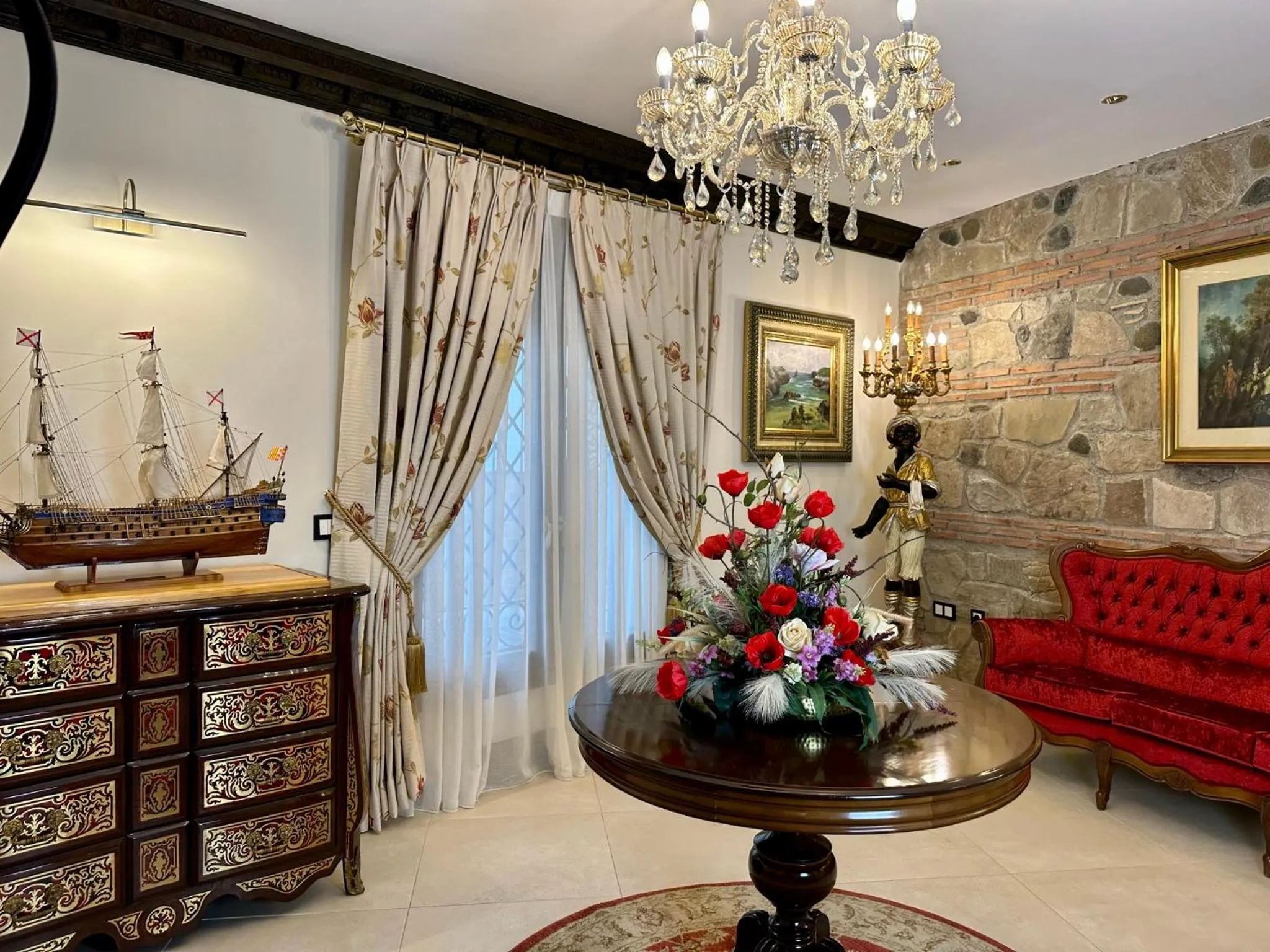 Living room in Hotel Boutique Casa Veracruz