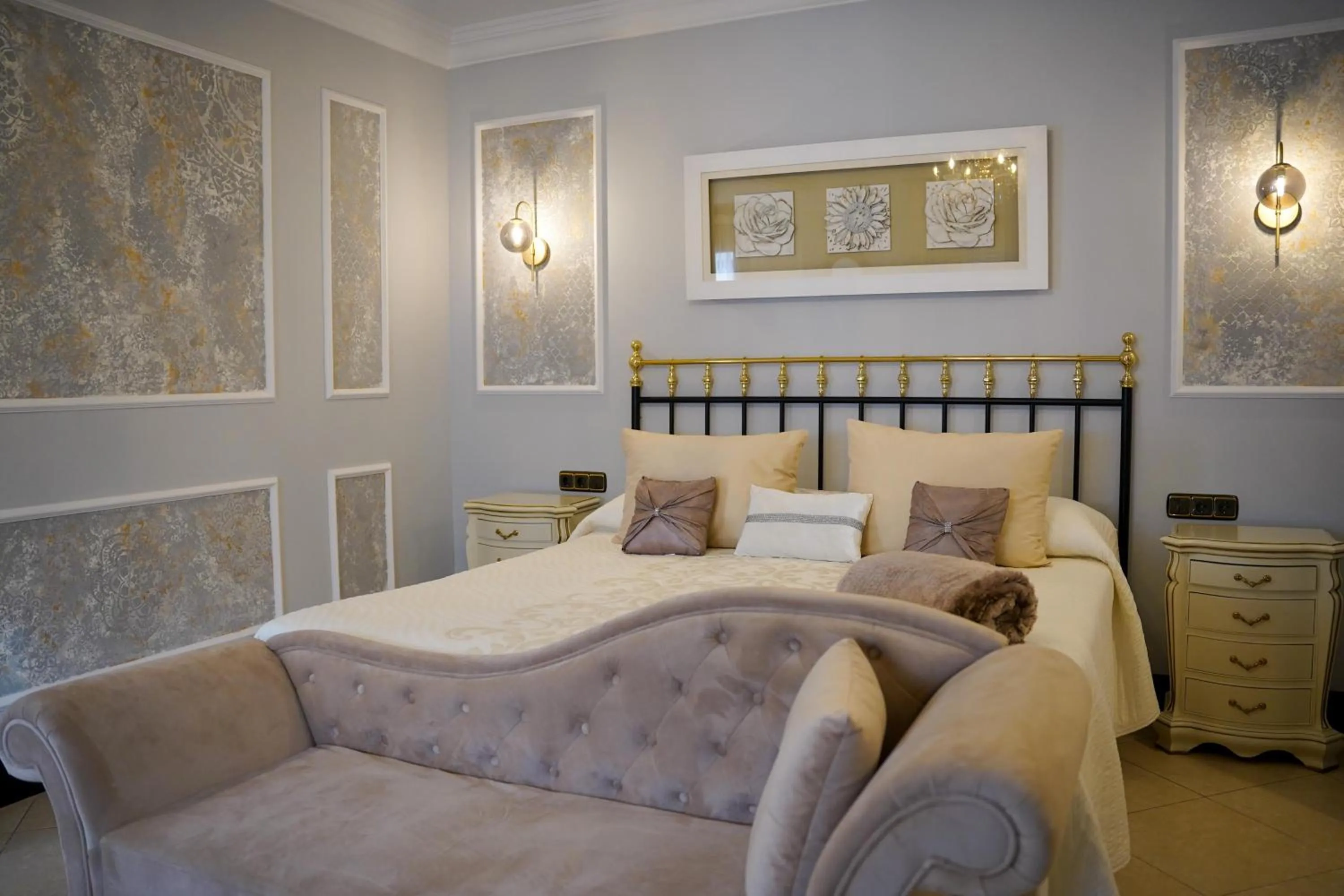 Decorative detail, Bed in Hotel Boutique Casa Veracruz