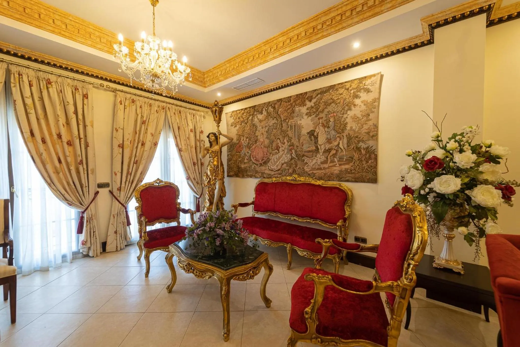 Living room in Hotel Boutique Casa Veracruz