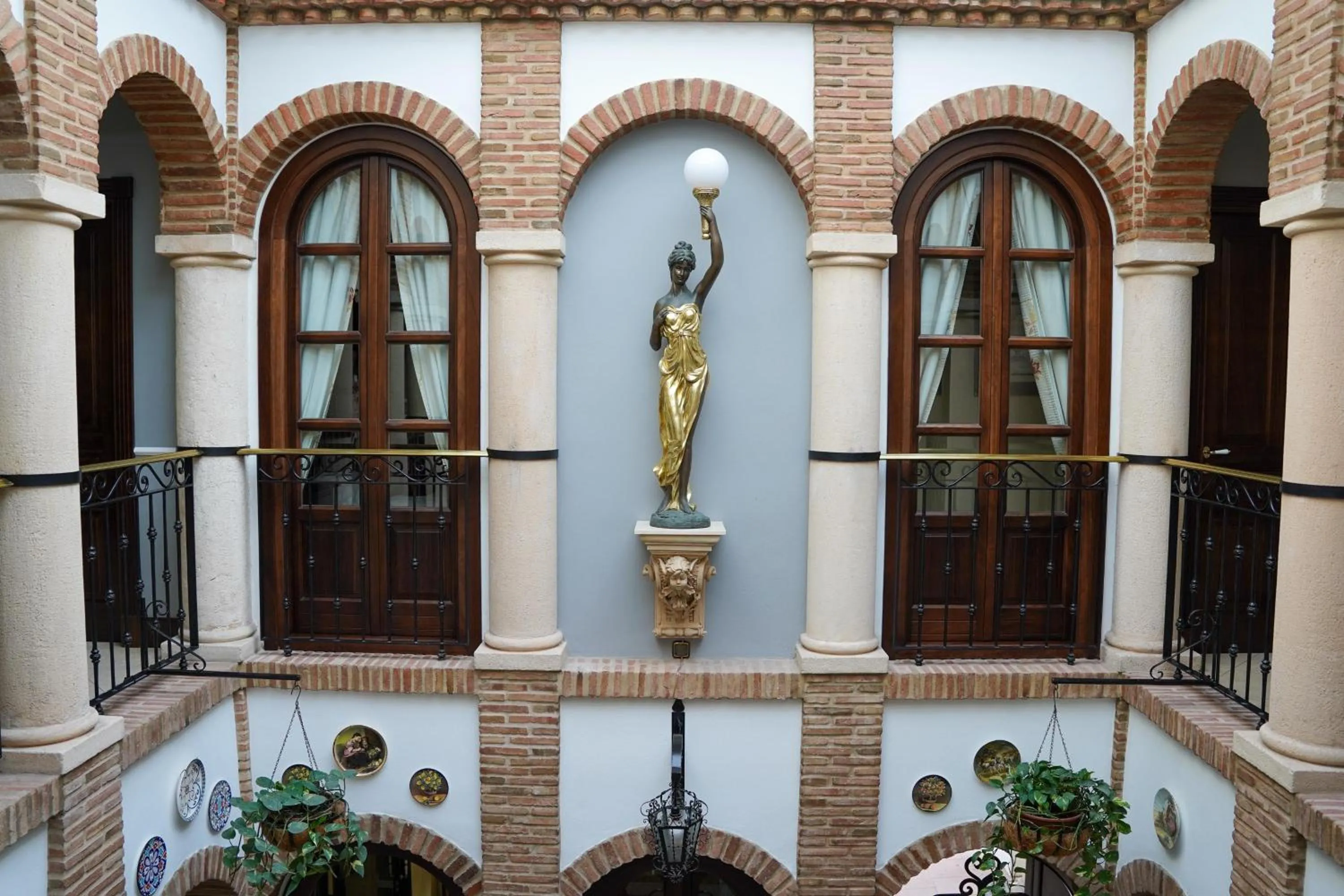 Patio in Hotel Boutique Casa Veracruz