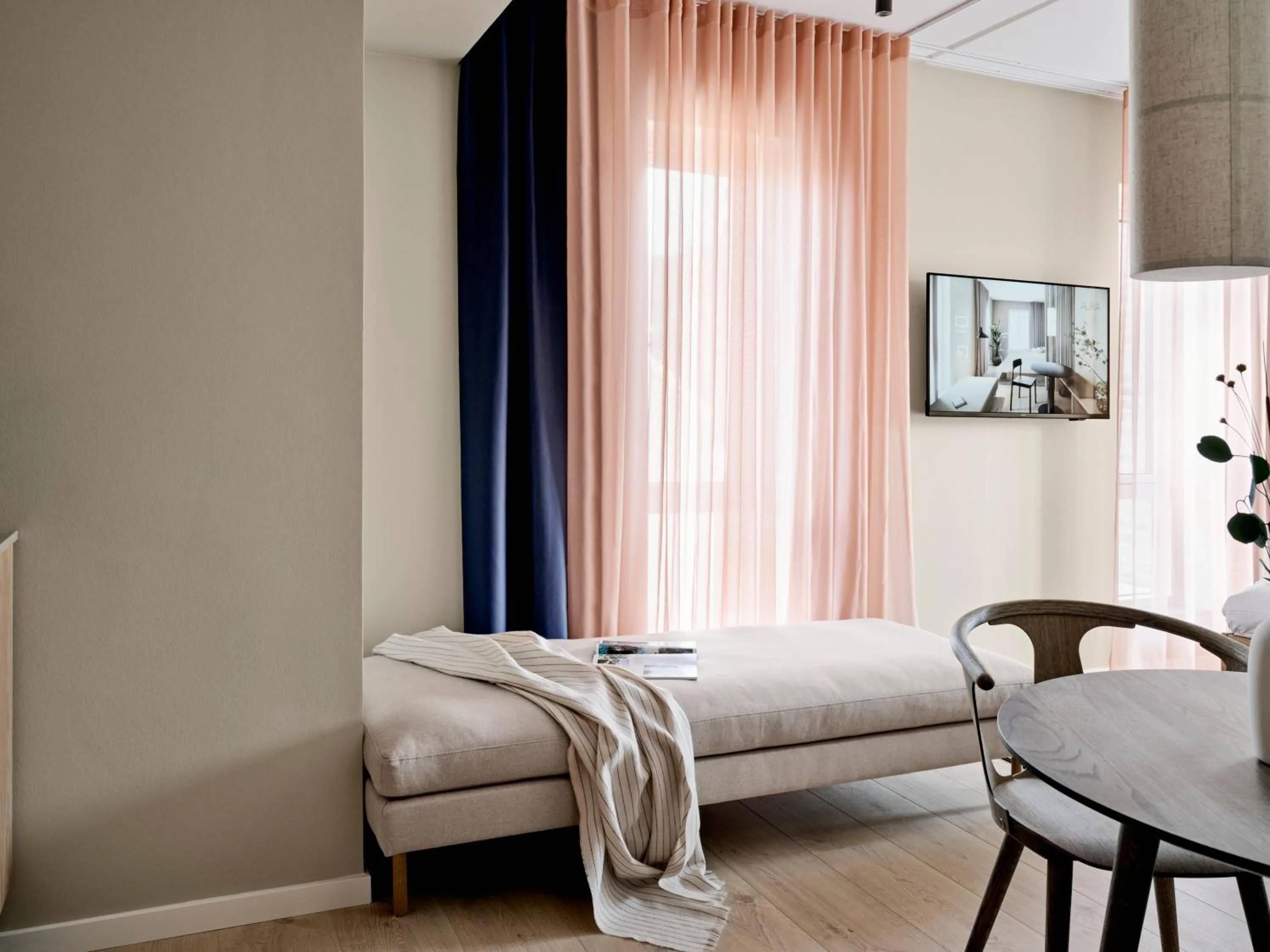 TV and multimedia, Bed in Aura Apartment Hotel