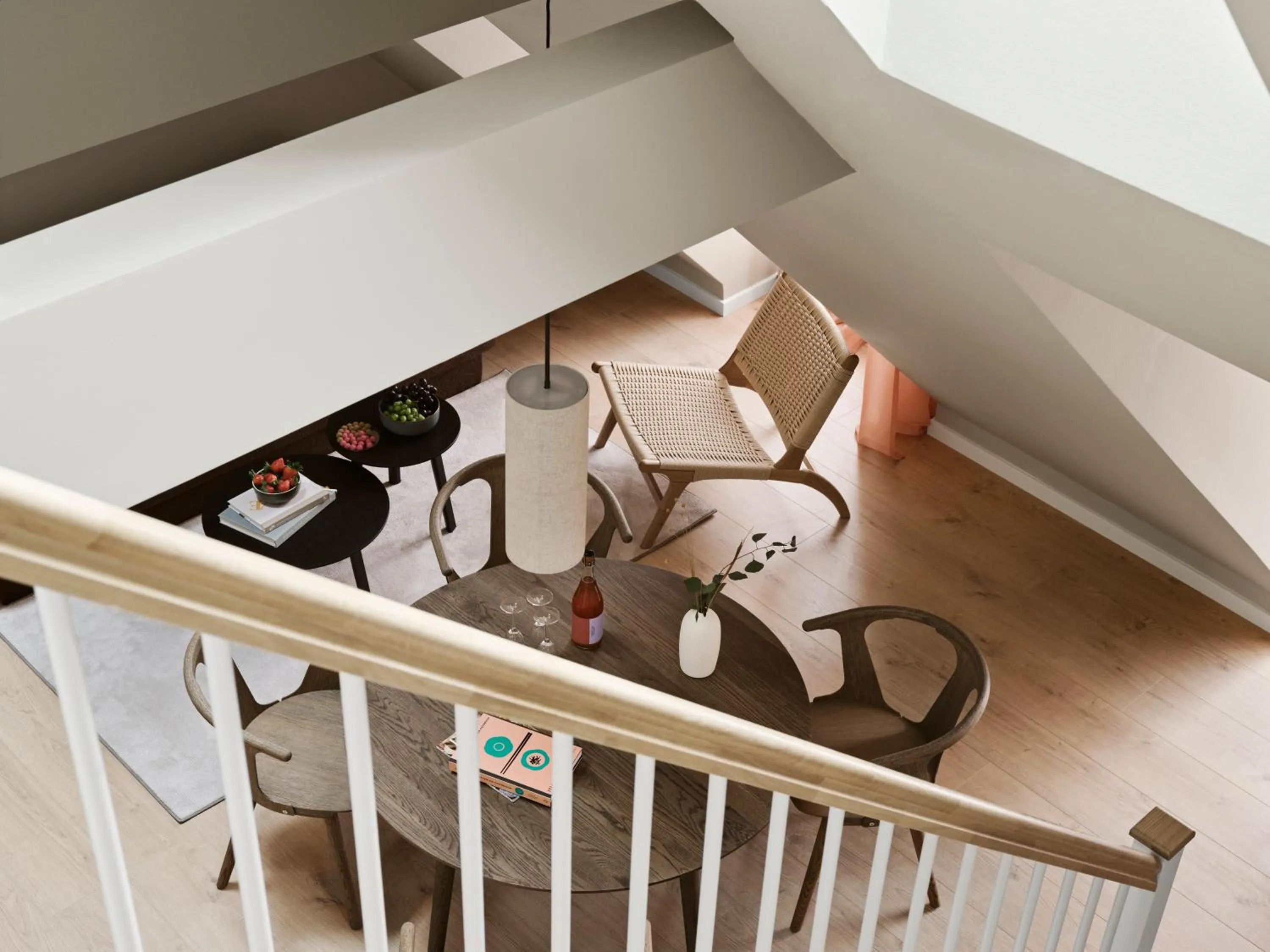 Living room in Aura Apartment Hotel