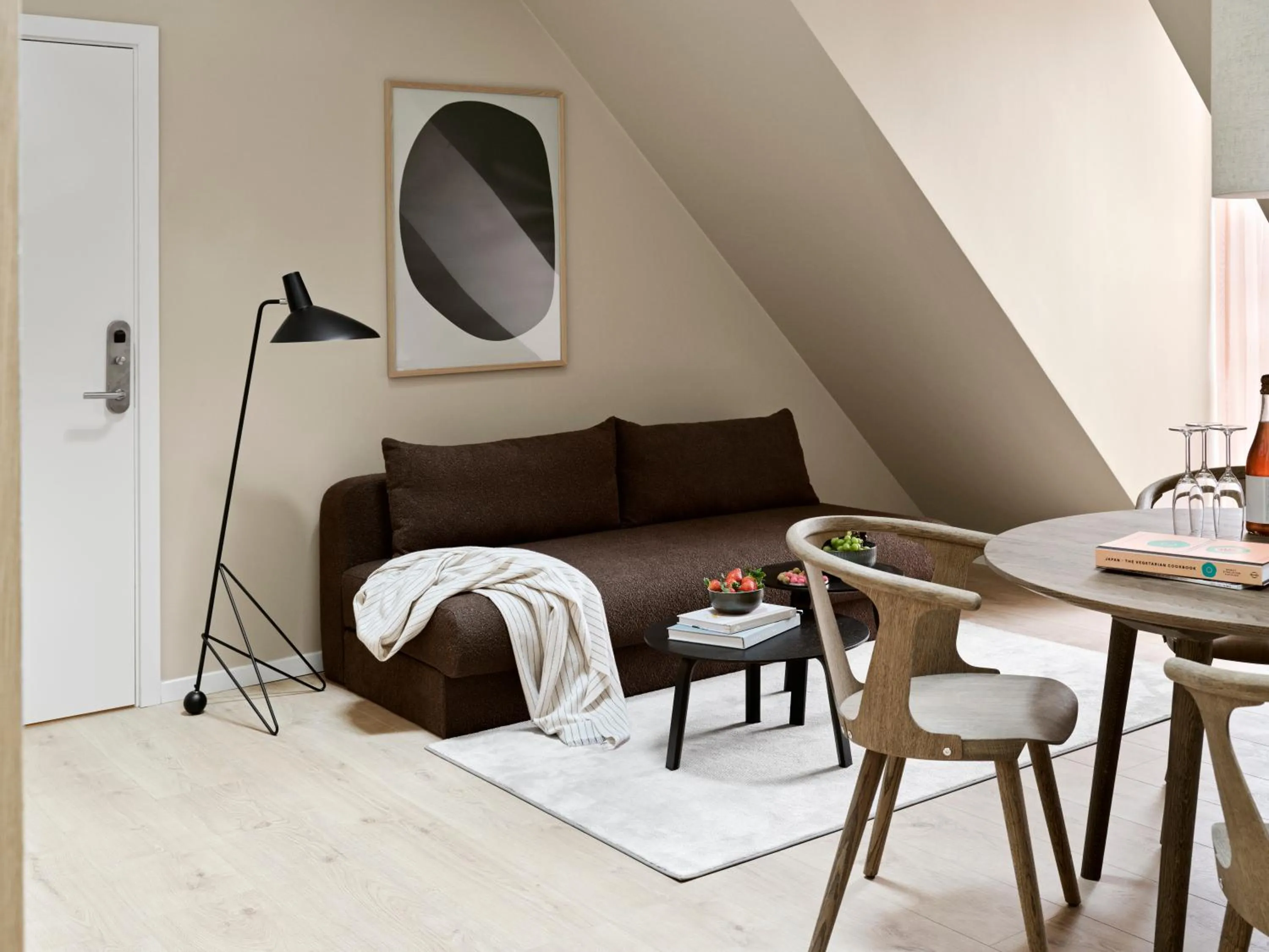 Living room in Aura Apartment Hotel