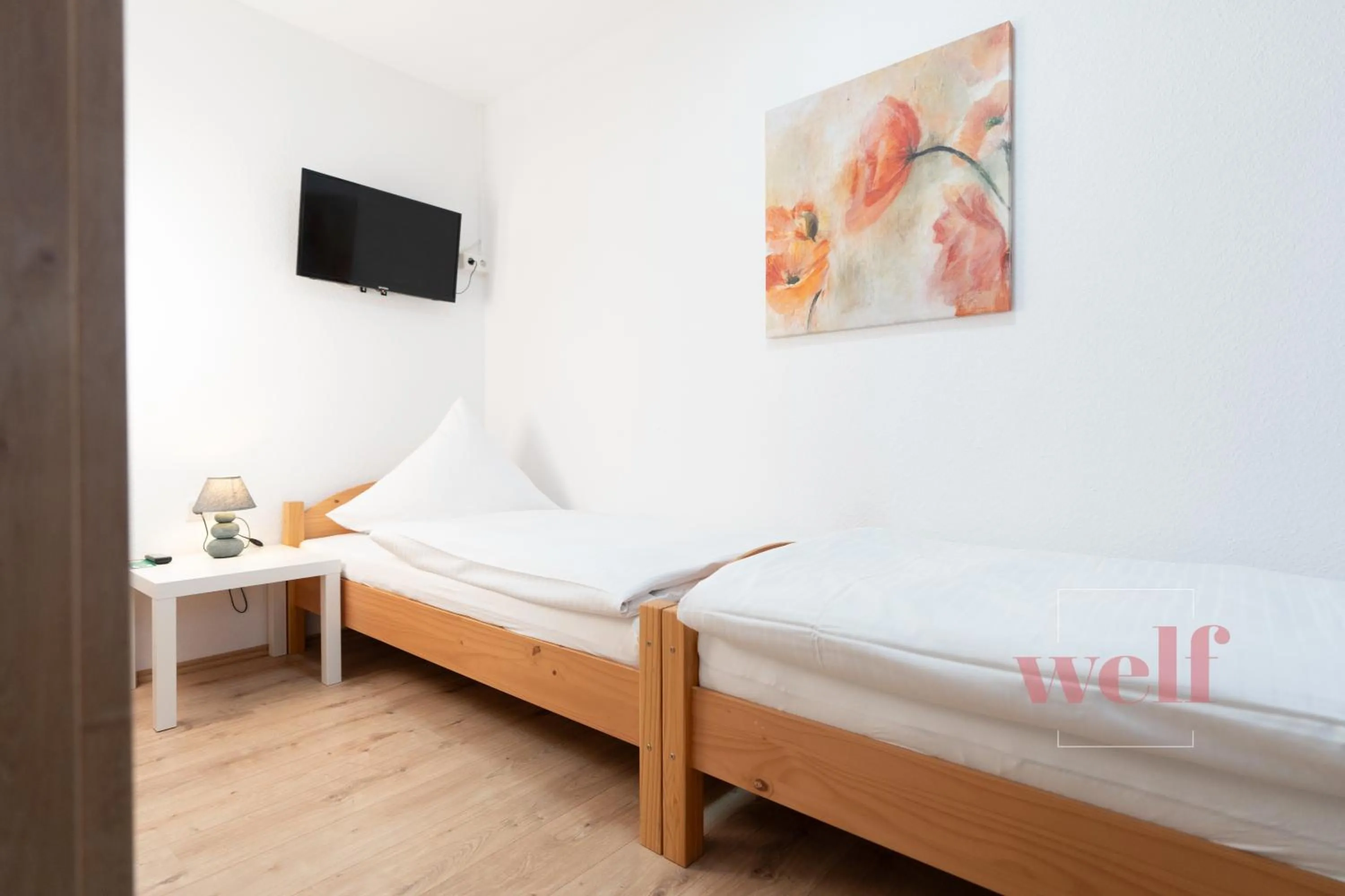 Bedroom, Bed in Landhotel Elkemann