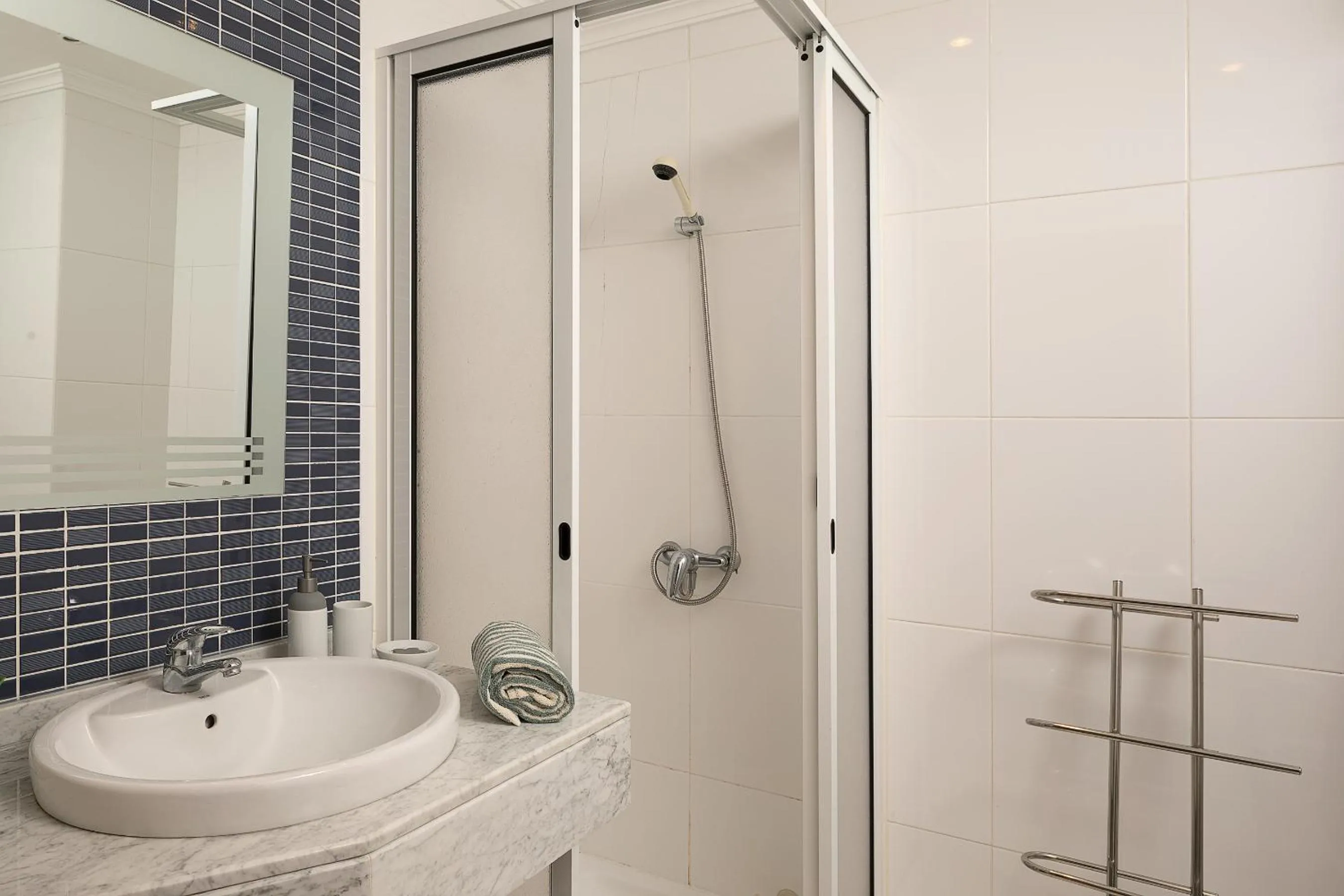Shower in Apartamento Vale e Mar