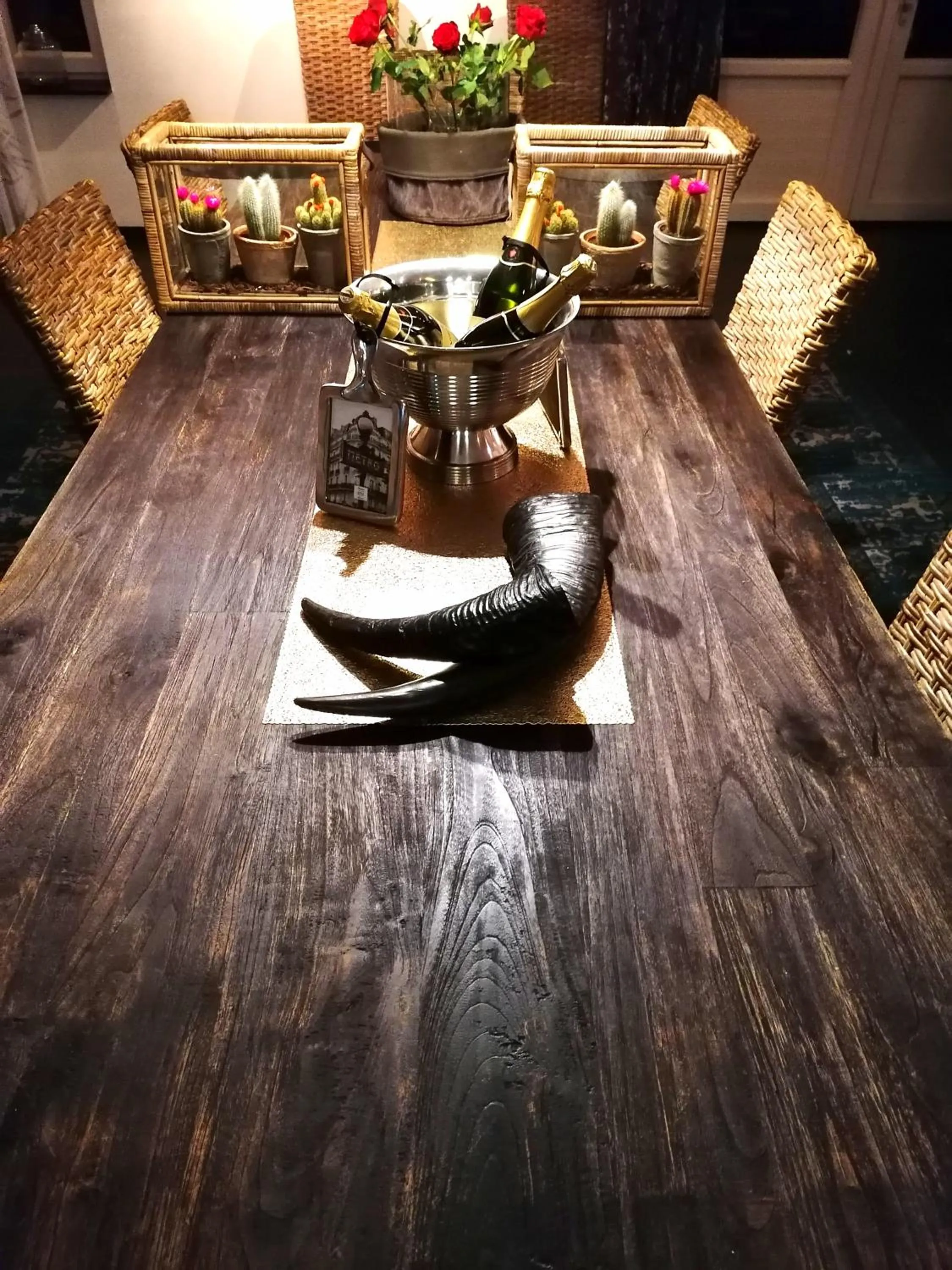 Communal lounge/ TV room in B&B/Boertel de Meander