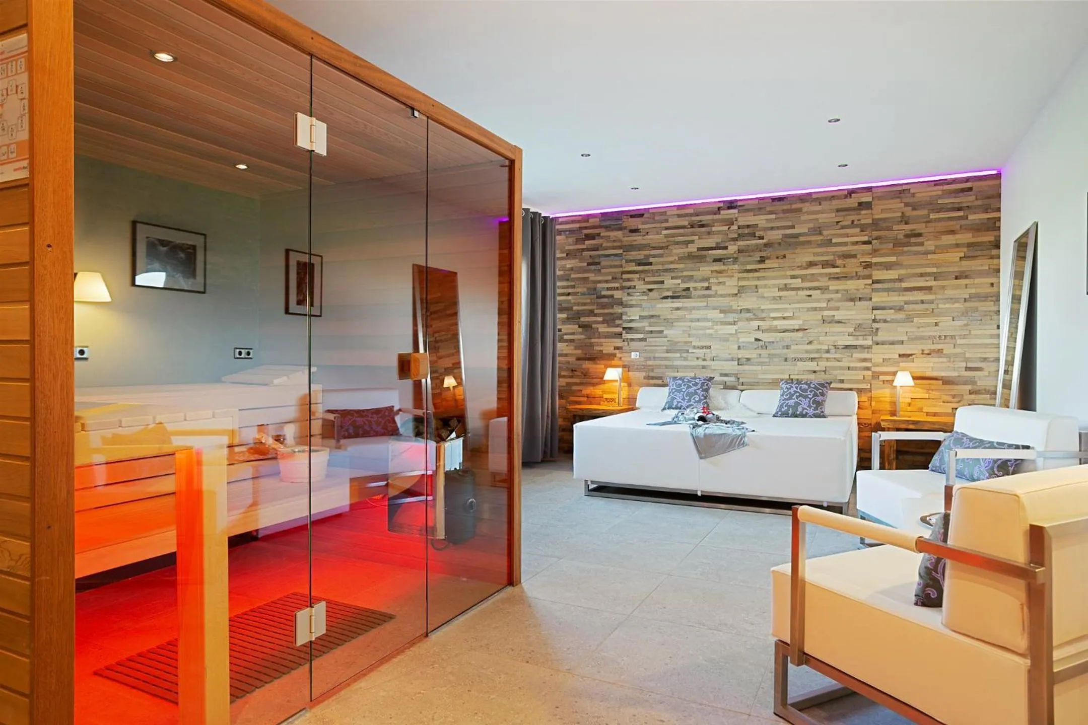 Sauna, Bed in B&B/Boertel de Meander