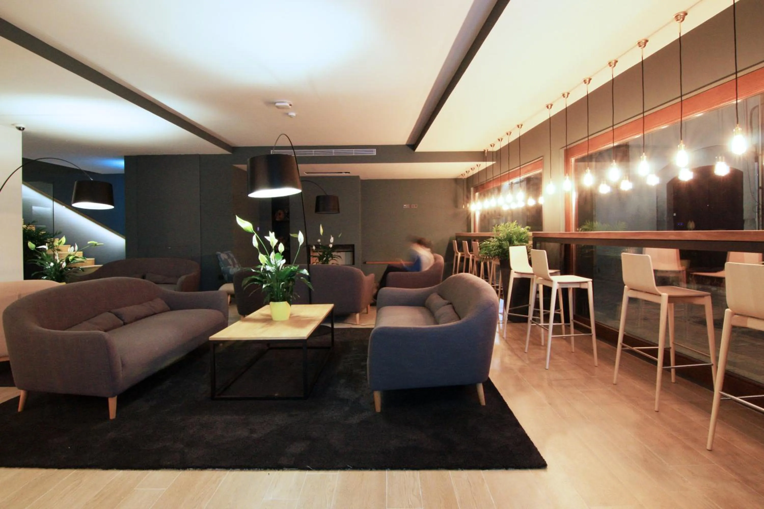 Lounge or bar in Hotel Raval de la Mar