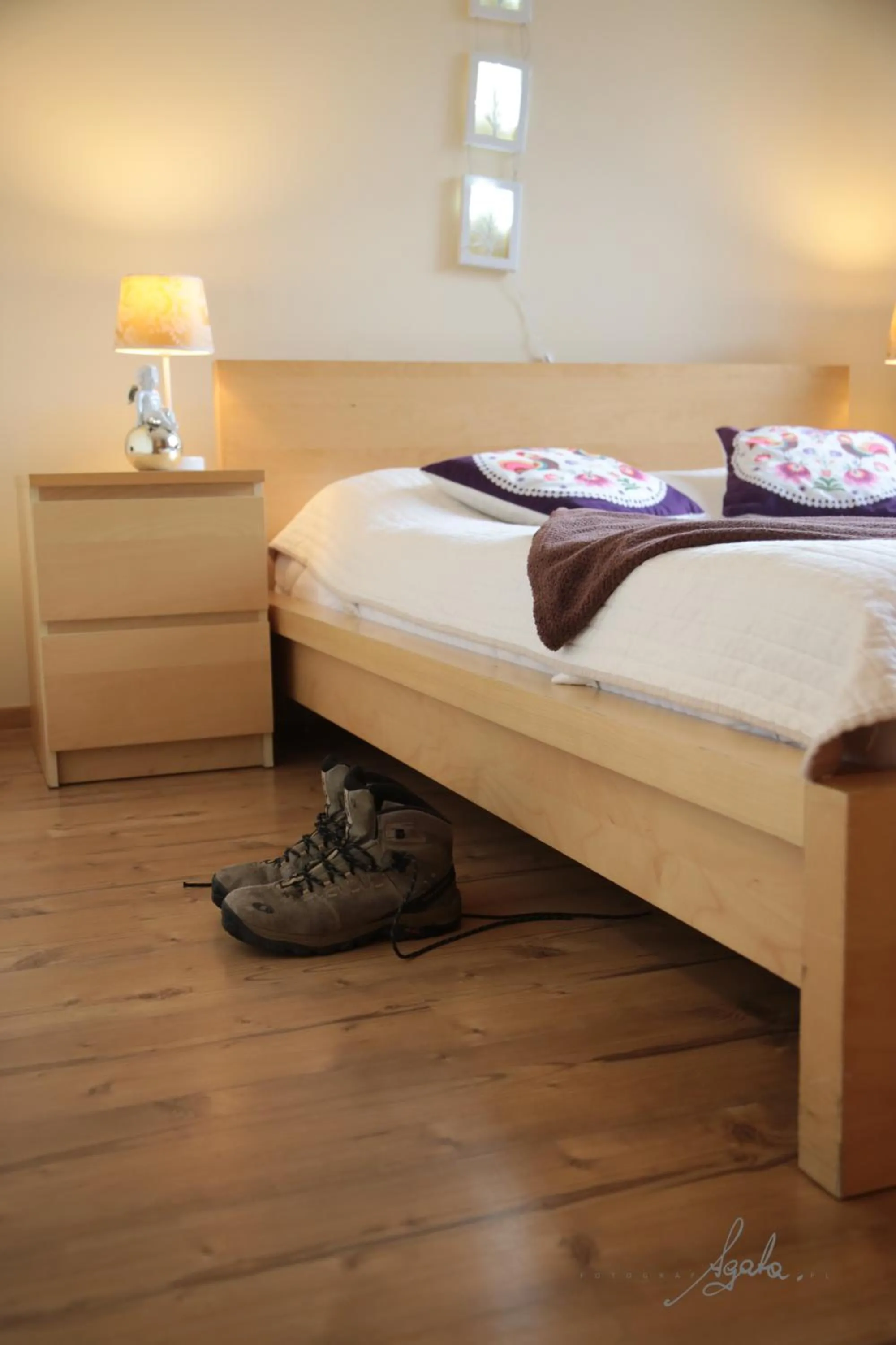 Bed in Apartament Królewski Superior z sauną